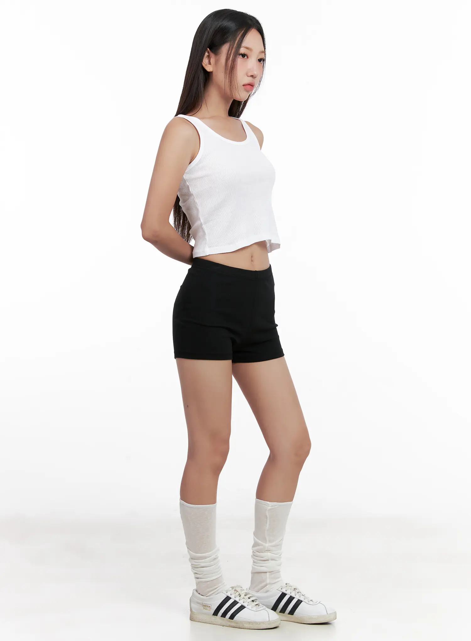 Essential Ribbed Crop Tank CL521 - Image 4