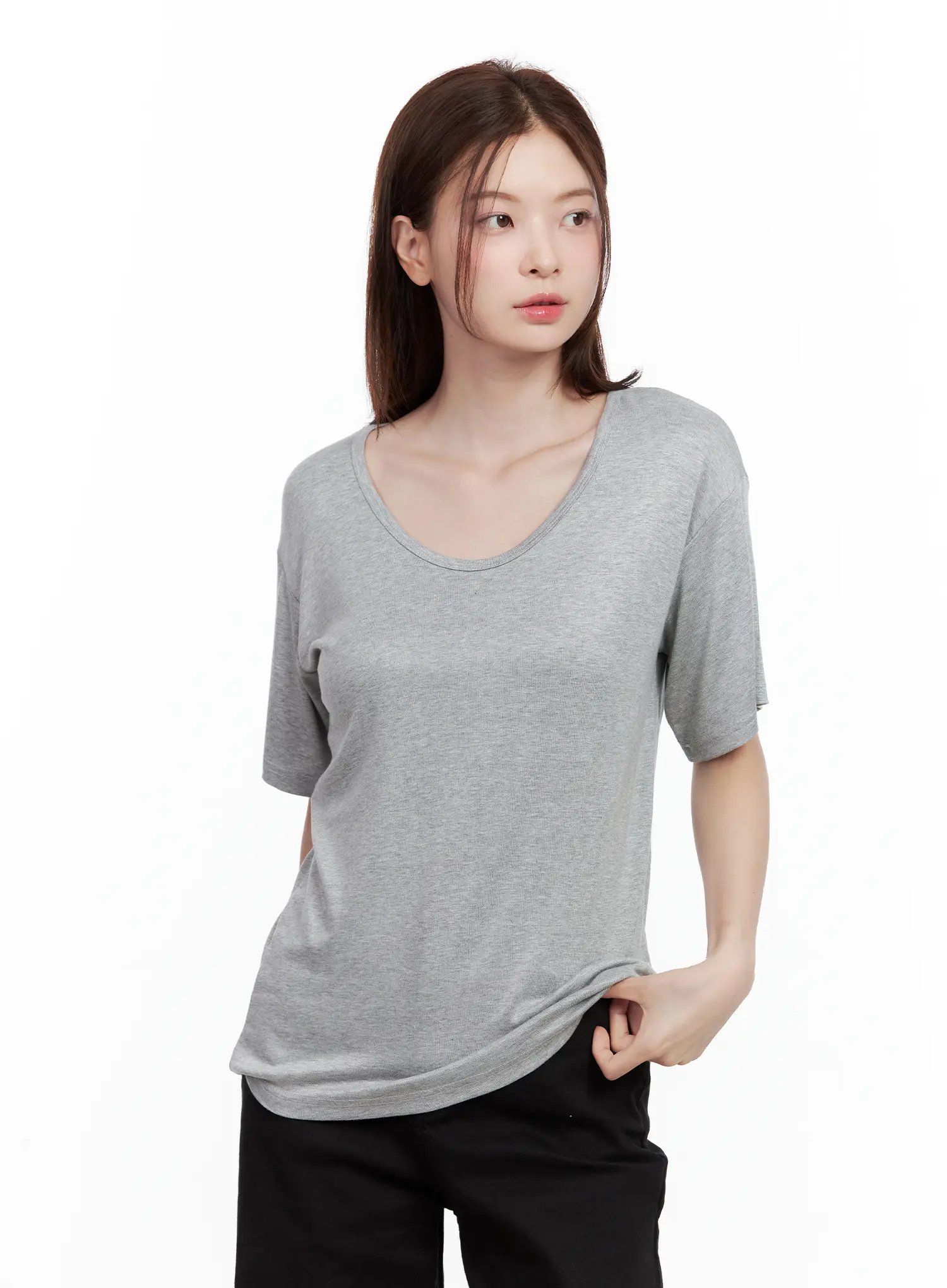 Essential Scoop-Neck Top CL502 - Image 11