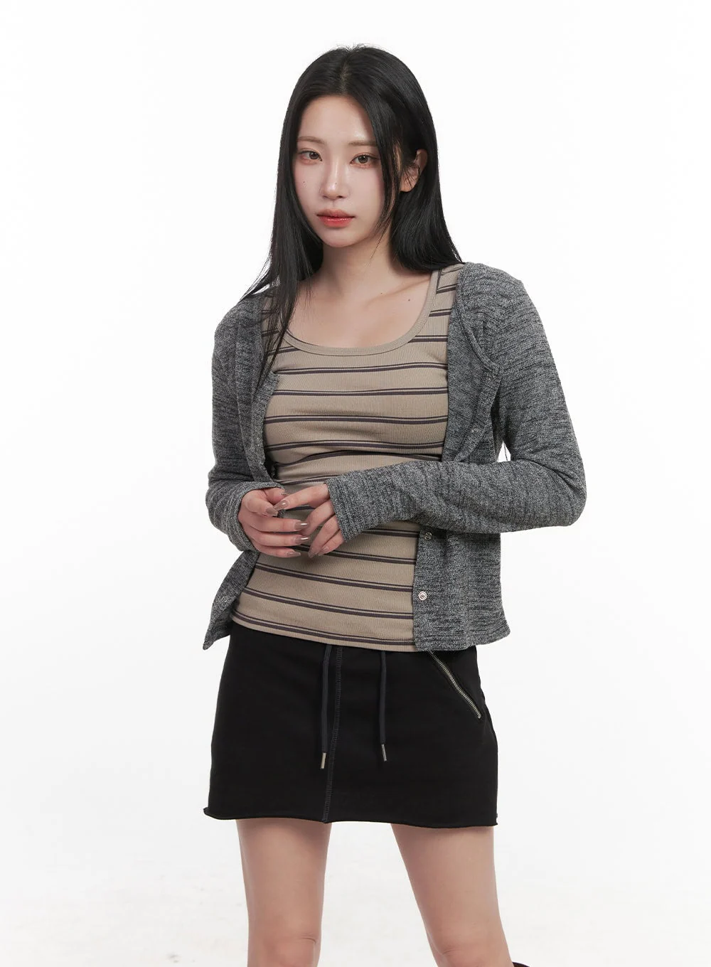 Essential Slim-Fit Cardigan CJ517 - Image 8