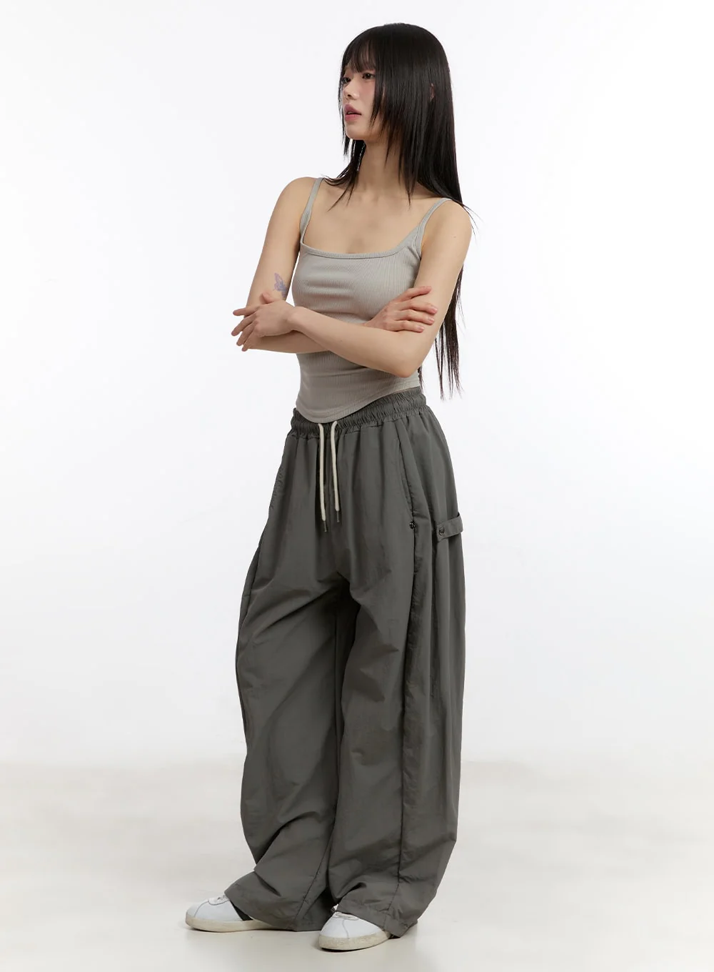 Essential Square-Neck Cami Crop Top CA509 - Image 5