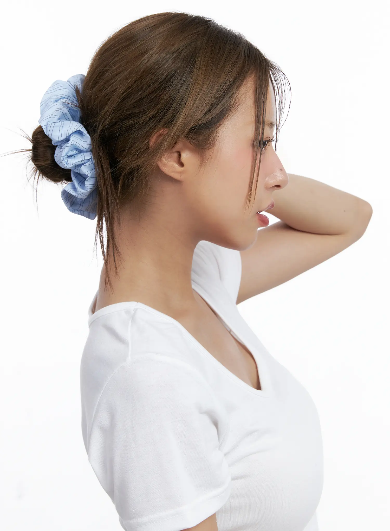 Essential Striped Scrunchie CL514