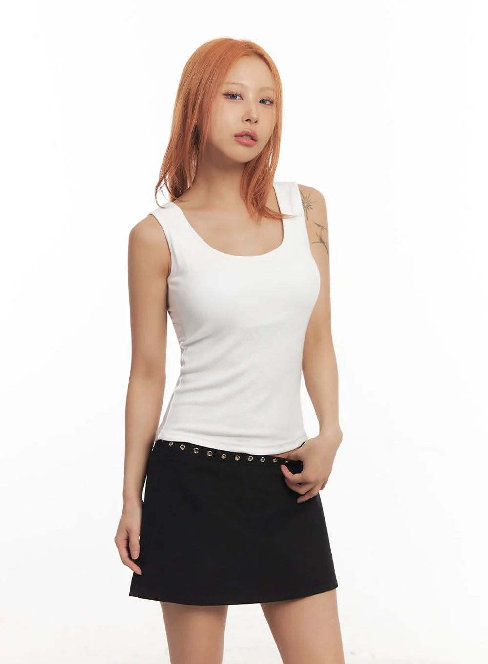 Essential U-Neck Tank Top IA517 - Image 6