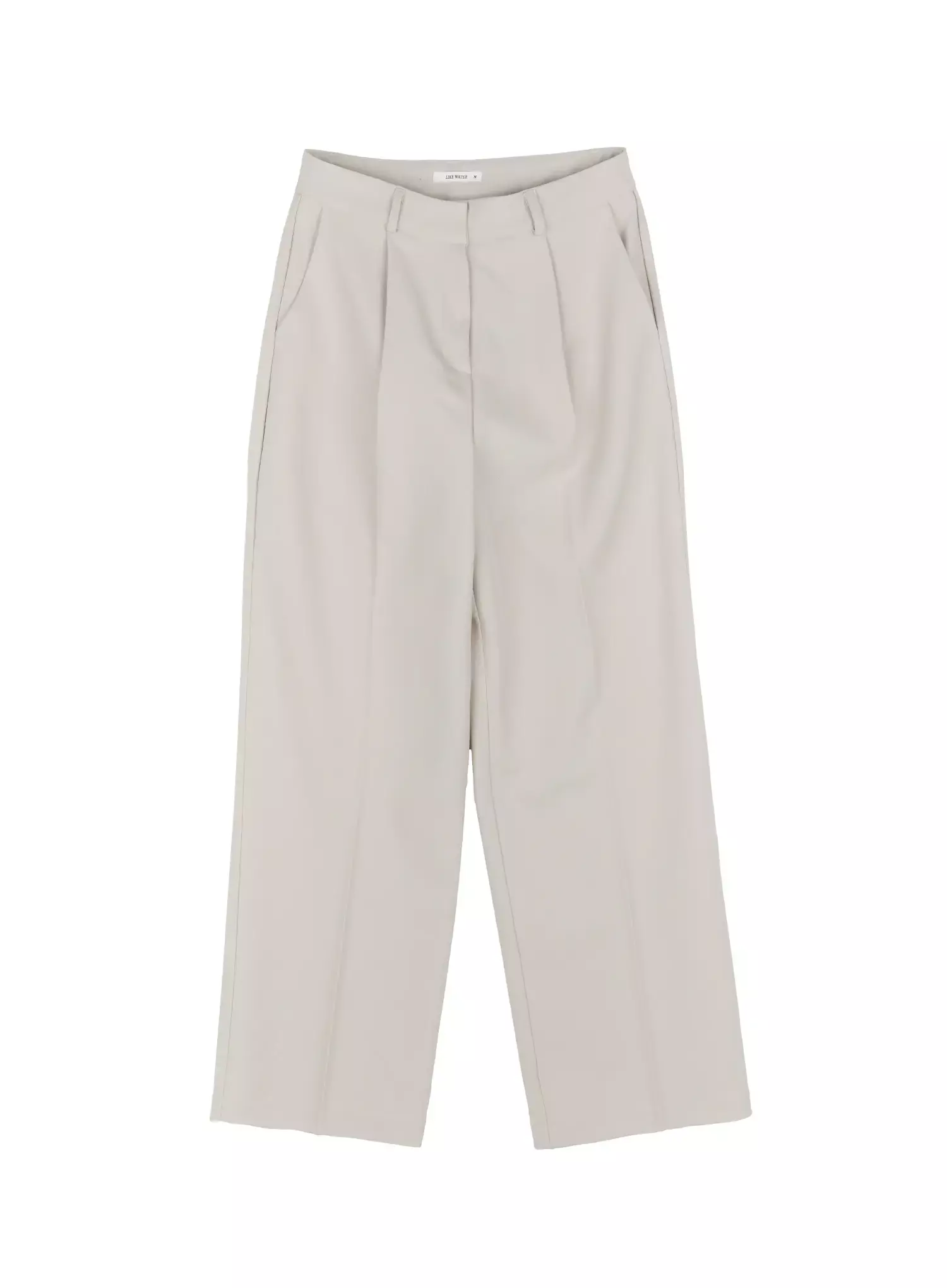 Essential Wide-Leg Slacks IS516 - Image 15