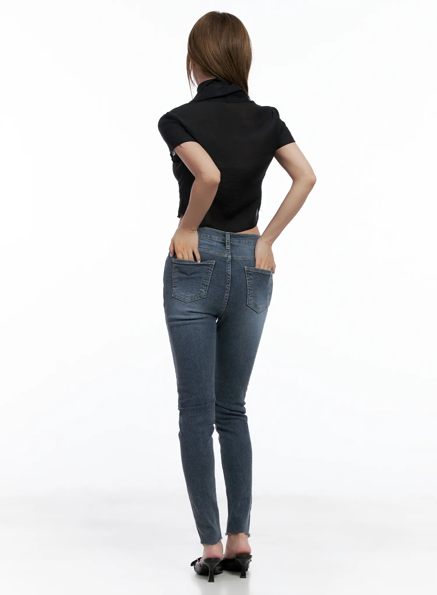 Eunji Skinny Denim Jeans CL510 - Image 5