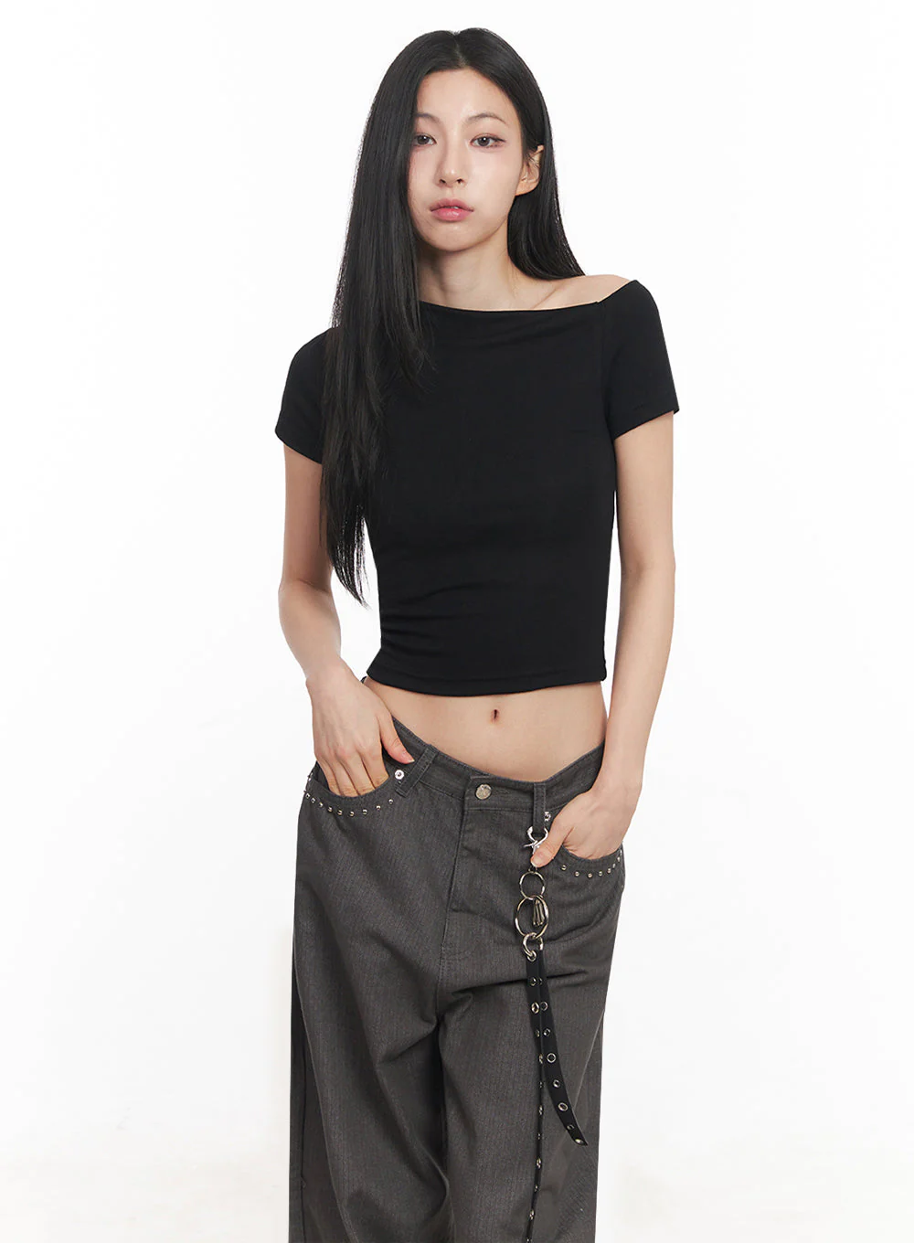 Eyelet Belt Keyring IY516 - Image 3