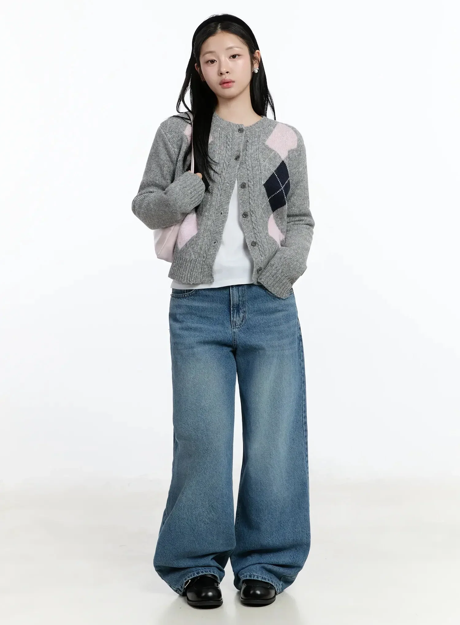 Fallon Classic Wide Leg Jeans IM519 - Image 2