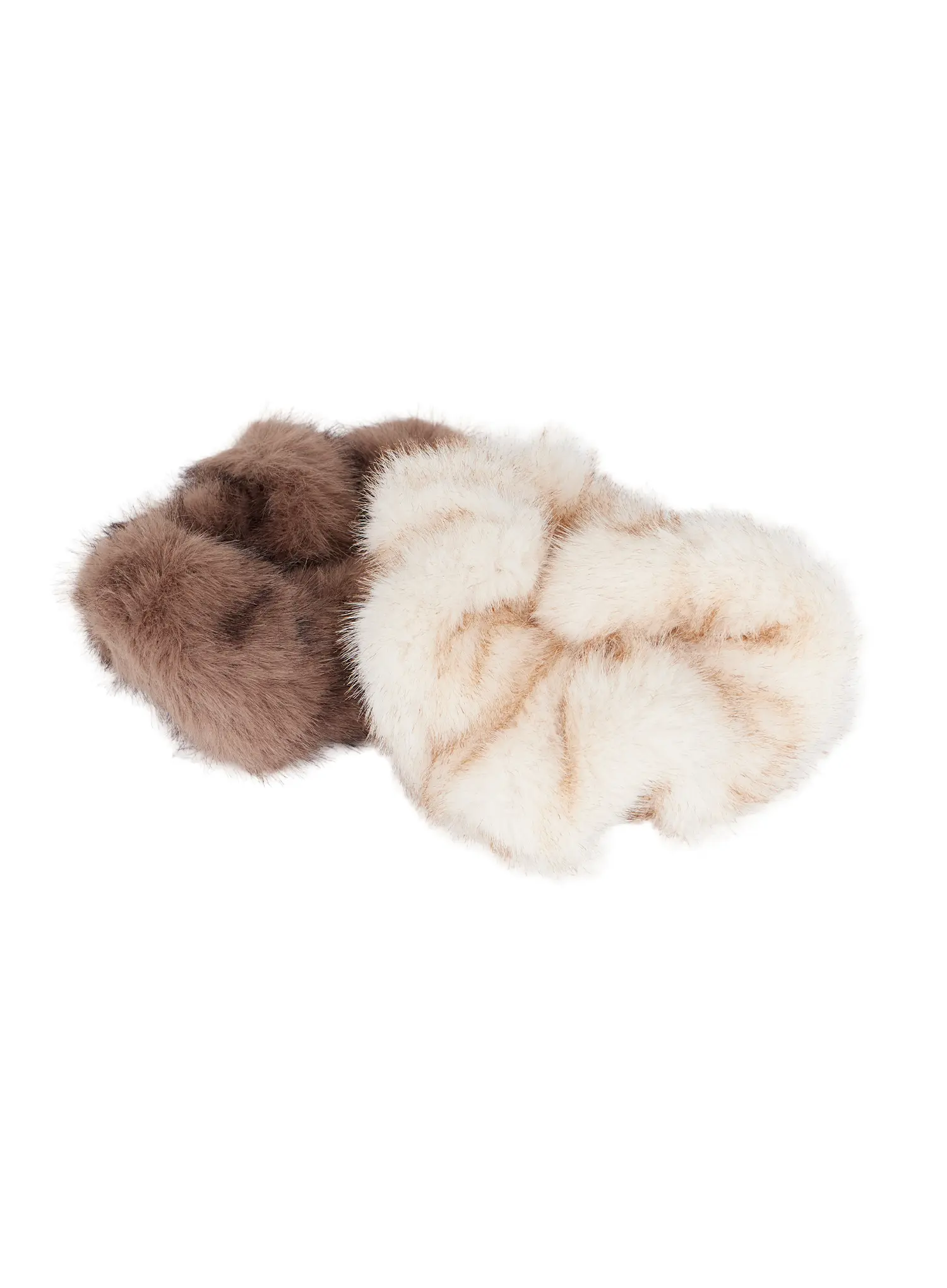 Faux Fur Angora-Blend Scrunchie CD514 - Image 4