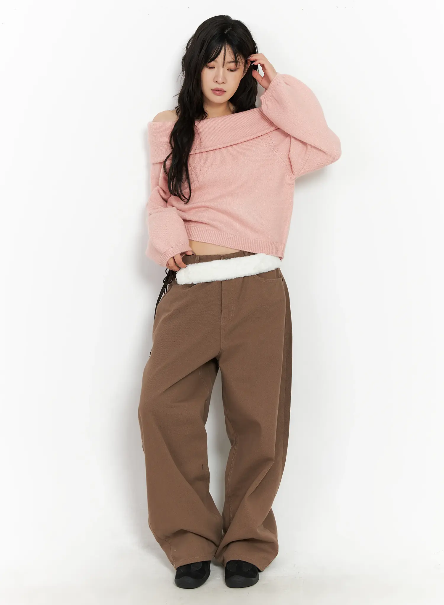 Faux Fur String Belt CN528 - Image 15