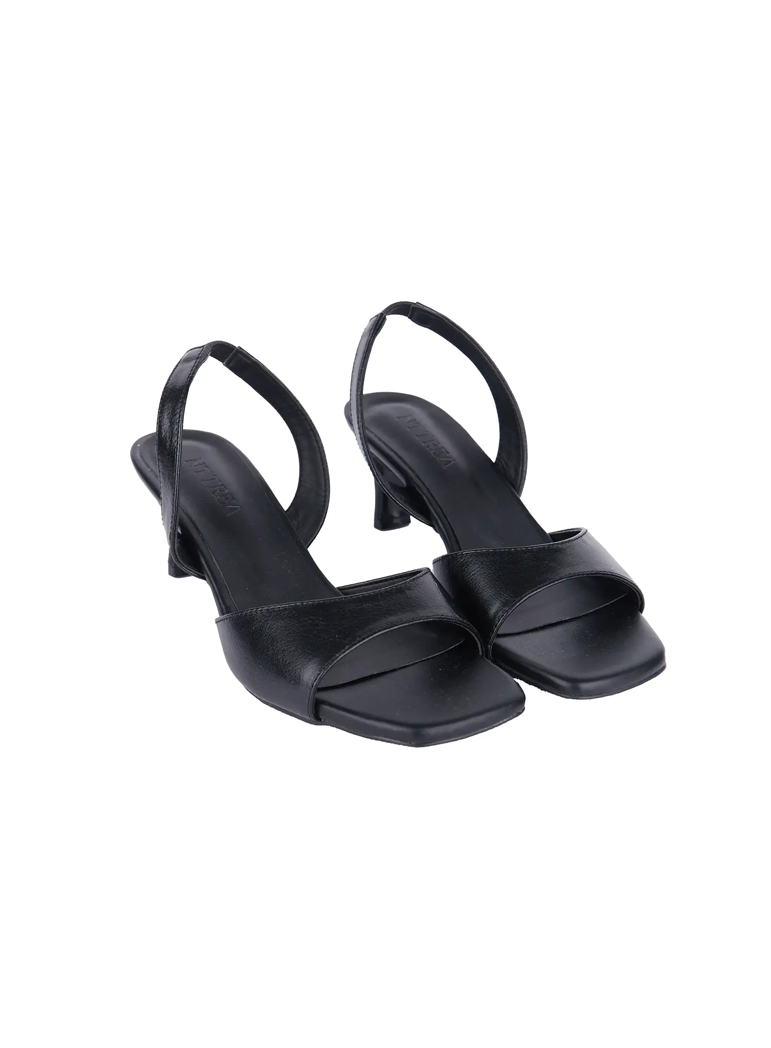 Faux-Leather Slingback Heels IS516 - Image 16