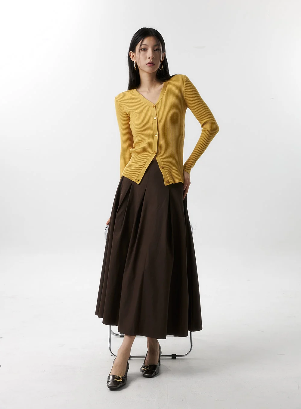Flare Maxi Skirt IS315 - Image 2