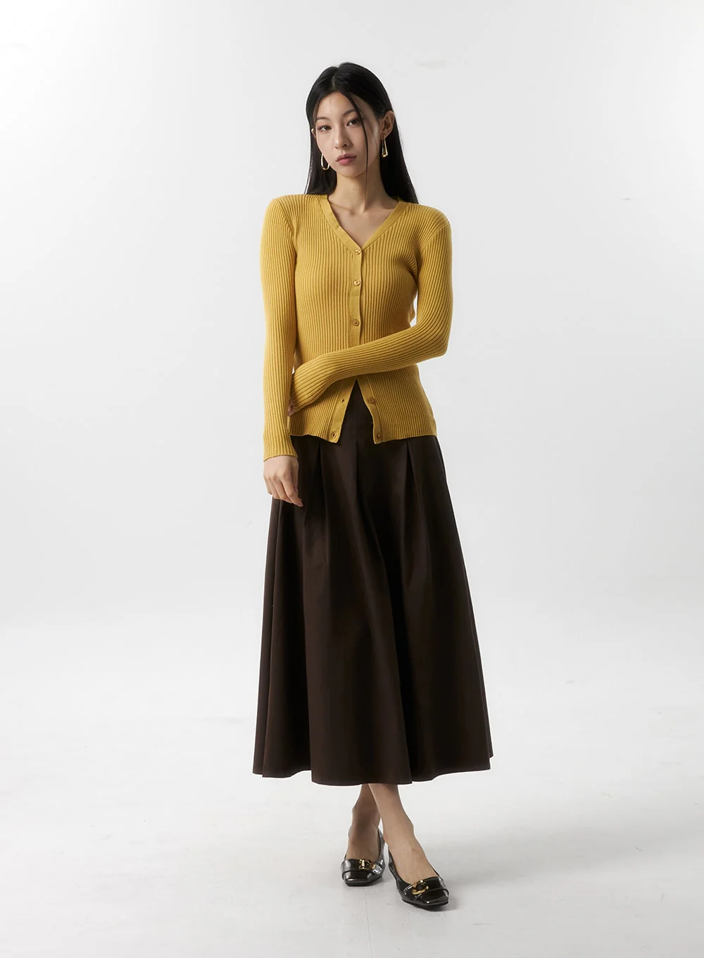Flare Maxi Skirt IS315 - Image 7