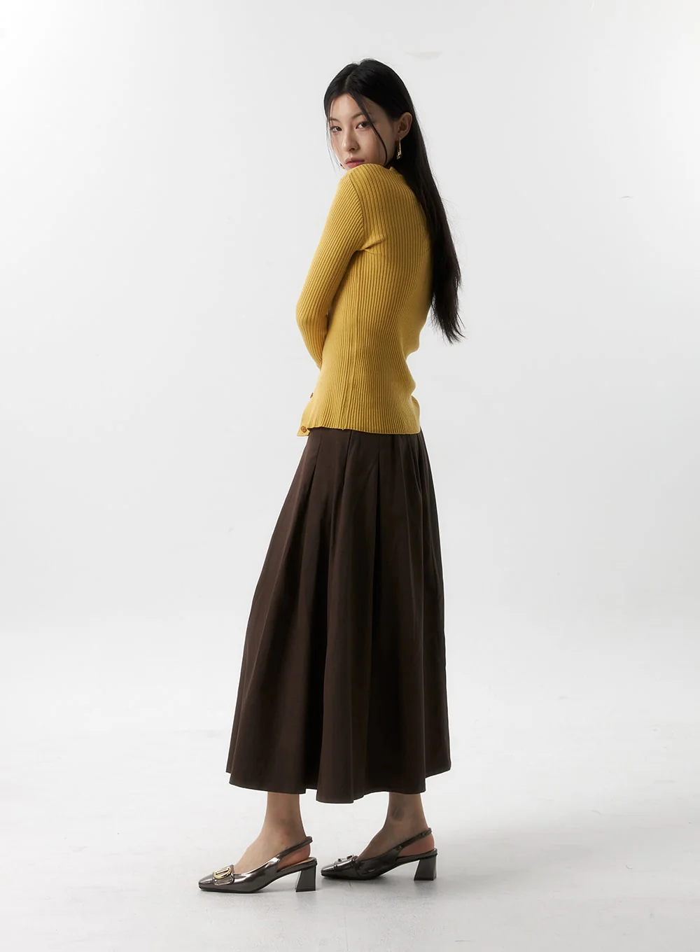 Flare Maxi Skirt IS315 - Image 9