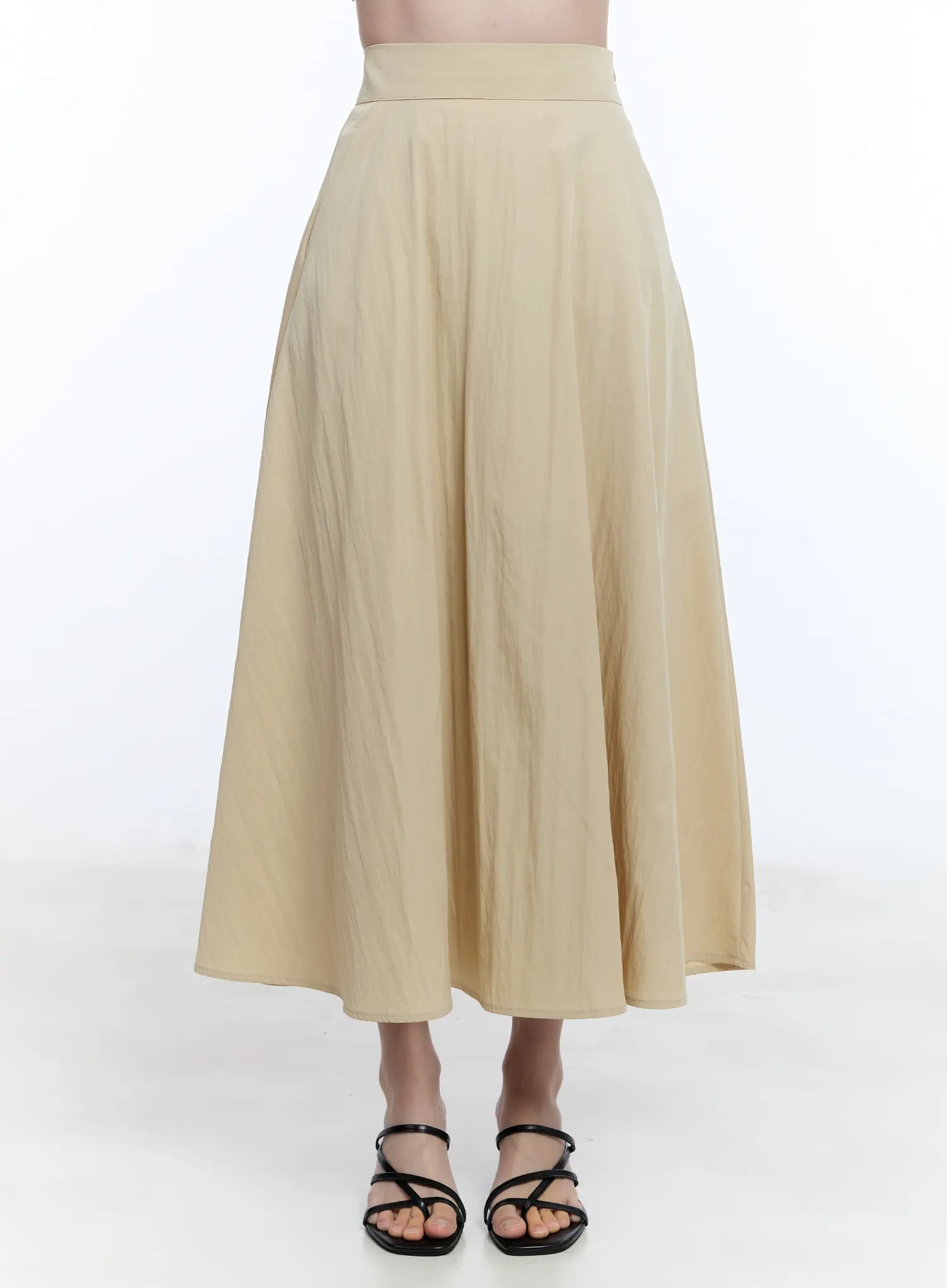 Flared Flowy Midi Skirt CU513 - Image 2