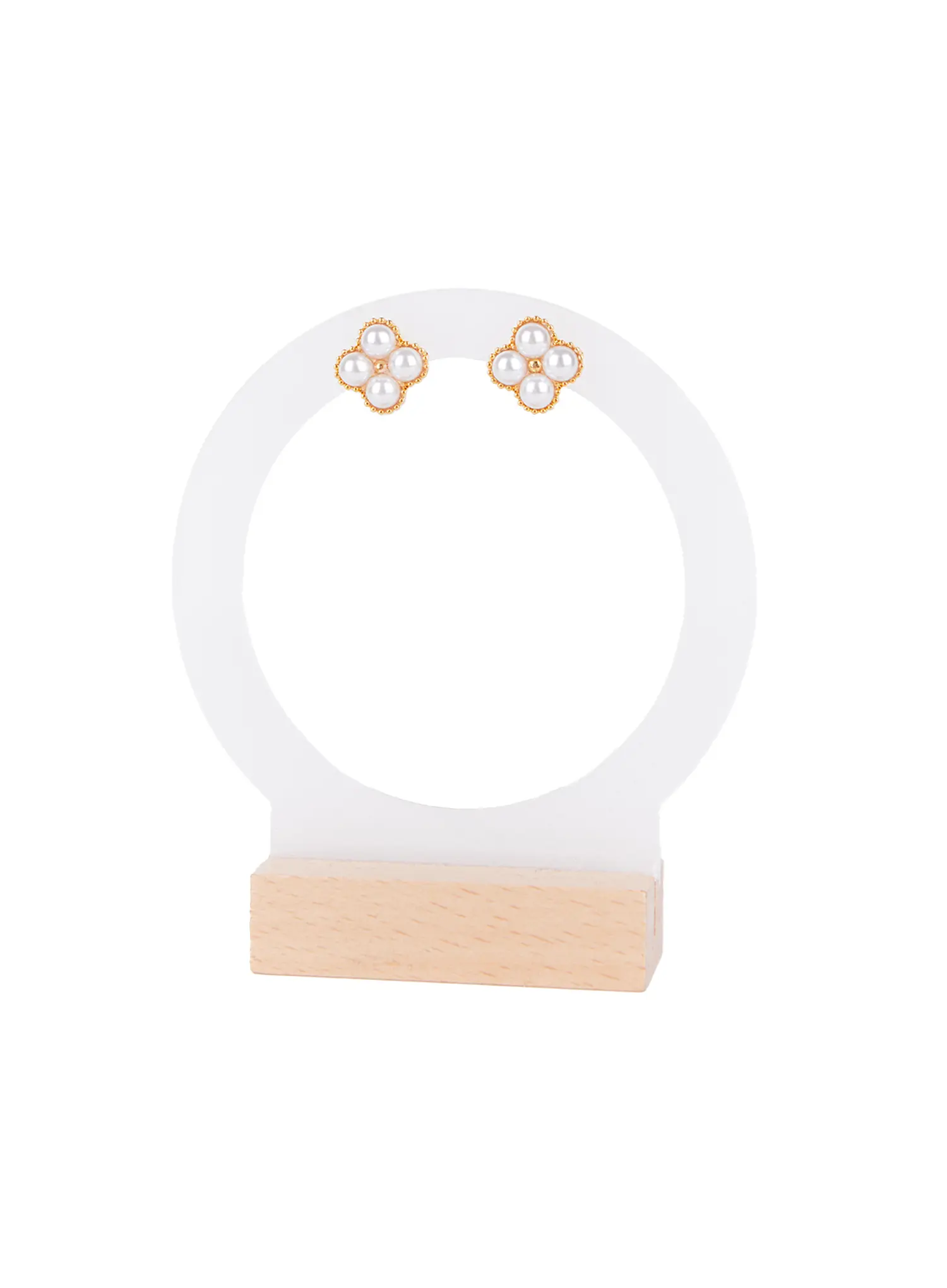 Floral Cluster Earrings CS523 - Image 3