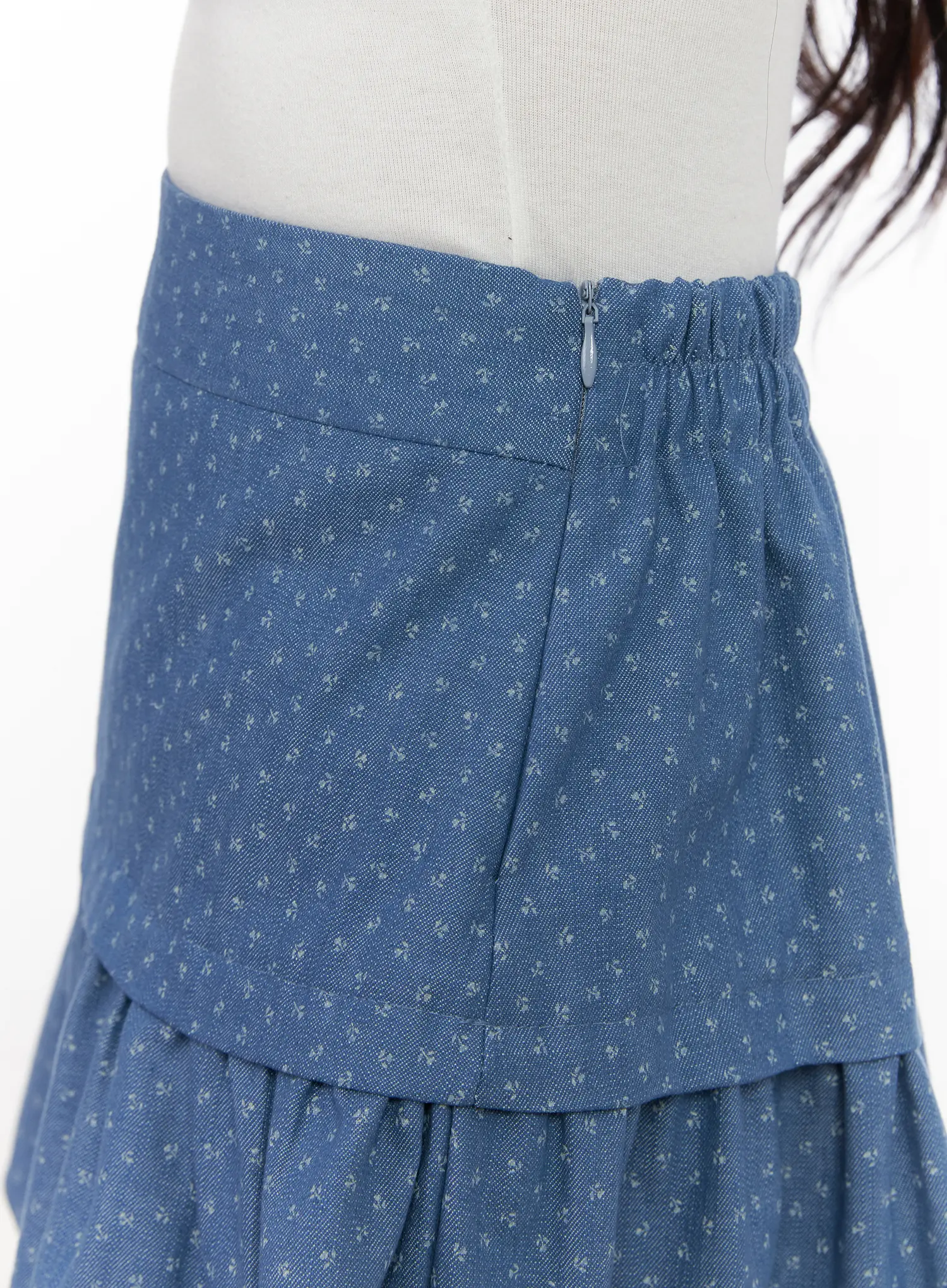 Floral Pattern Flare Mini Skirt CM527 - Image 9