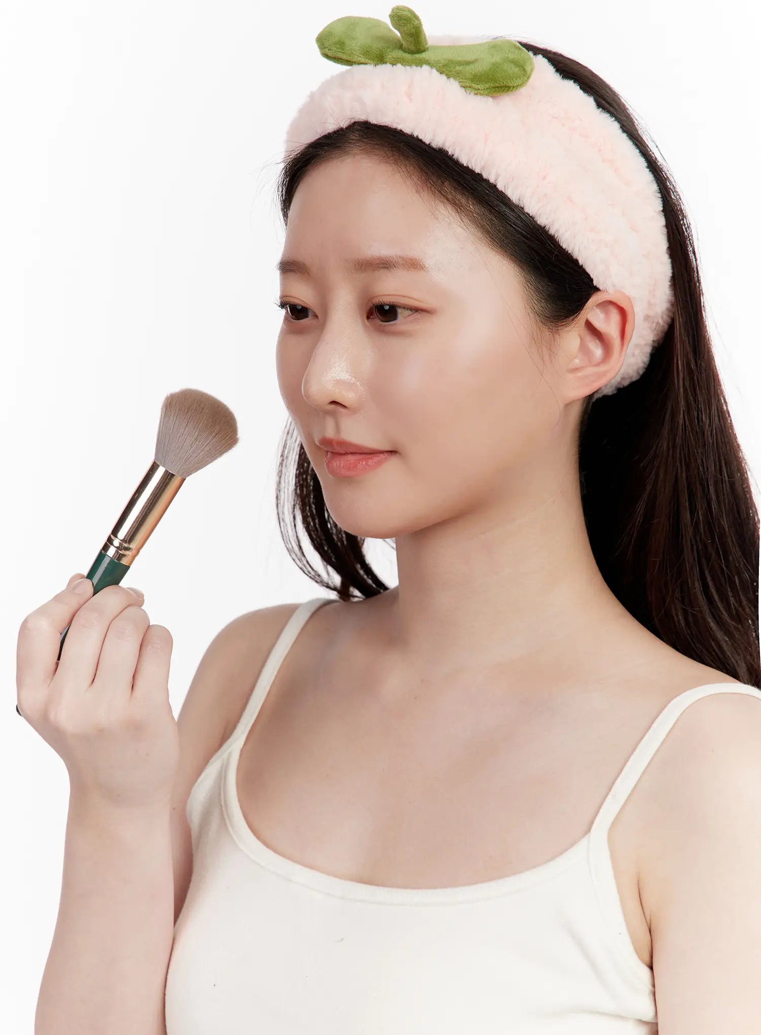 Fluffy Peach Headband IM527 - Image 2