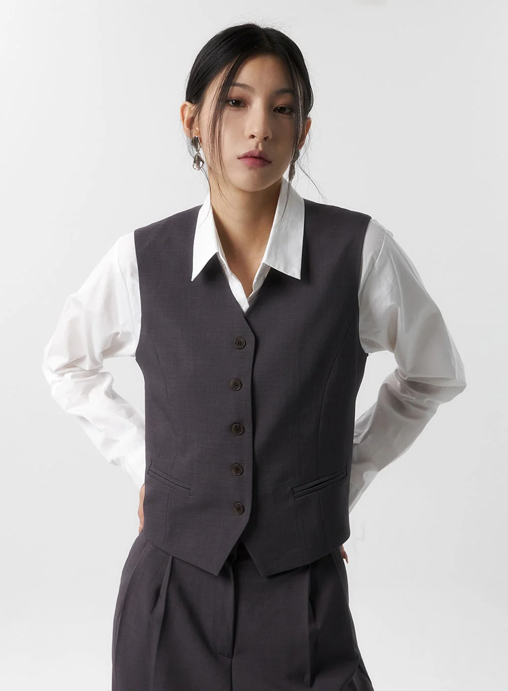 Formal Button Vest IS315 - Image 6