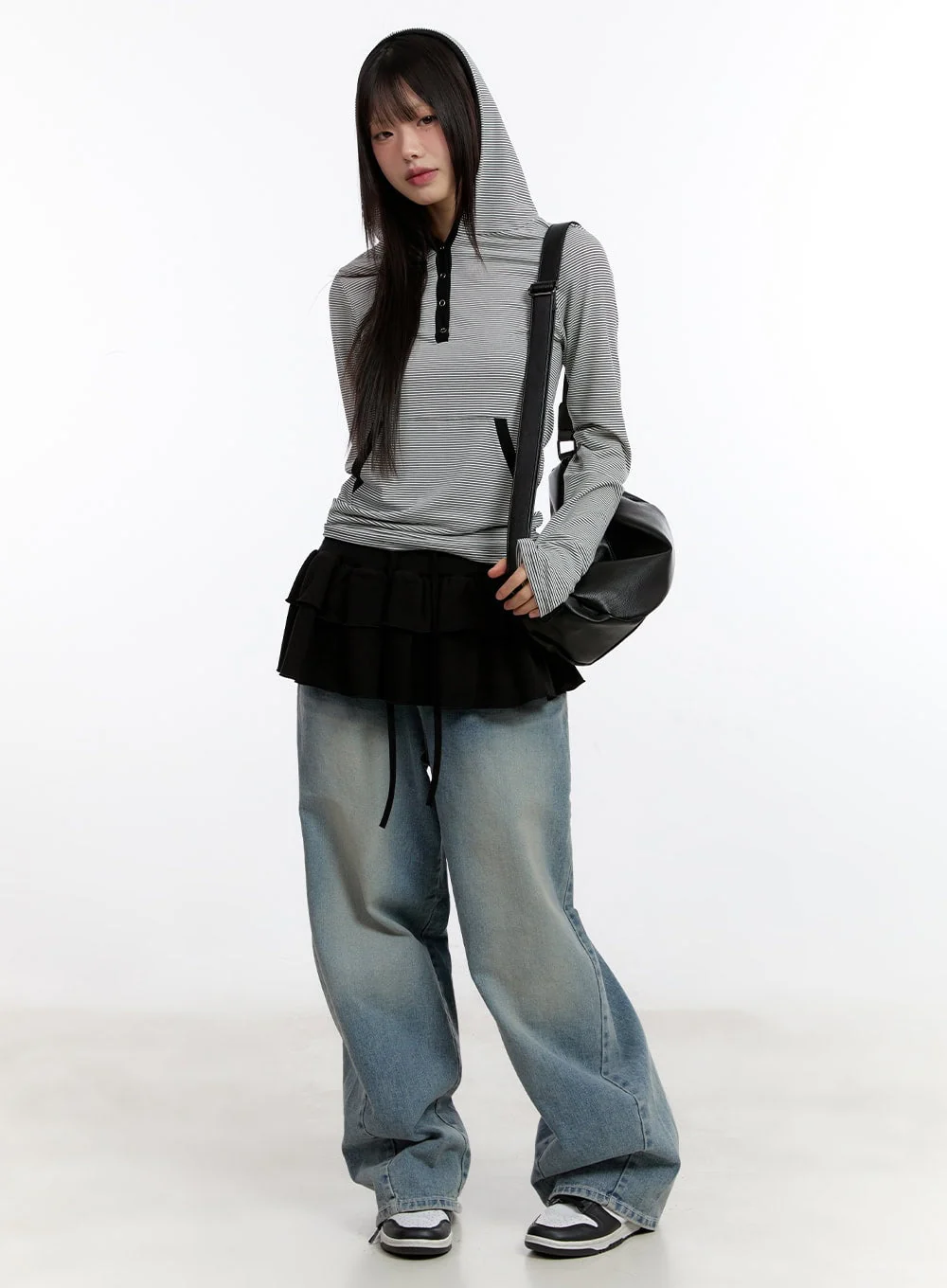 Frill Layered Mini Skirt CA508 - Image 8