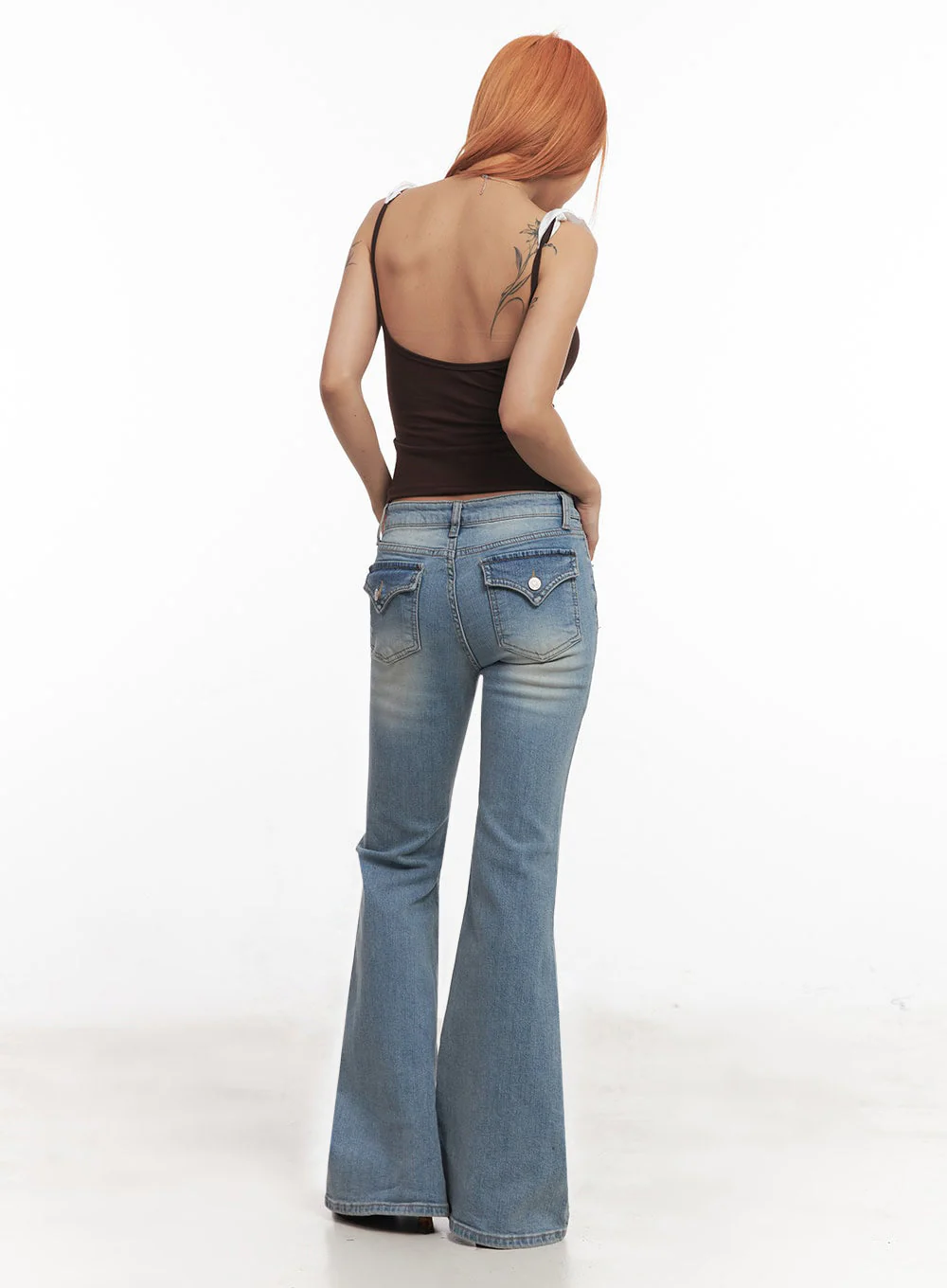 Frill-Trimmed Crop Top IA515 - Image 13
