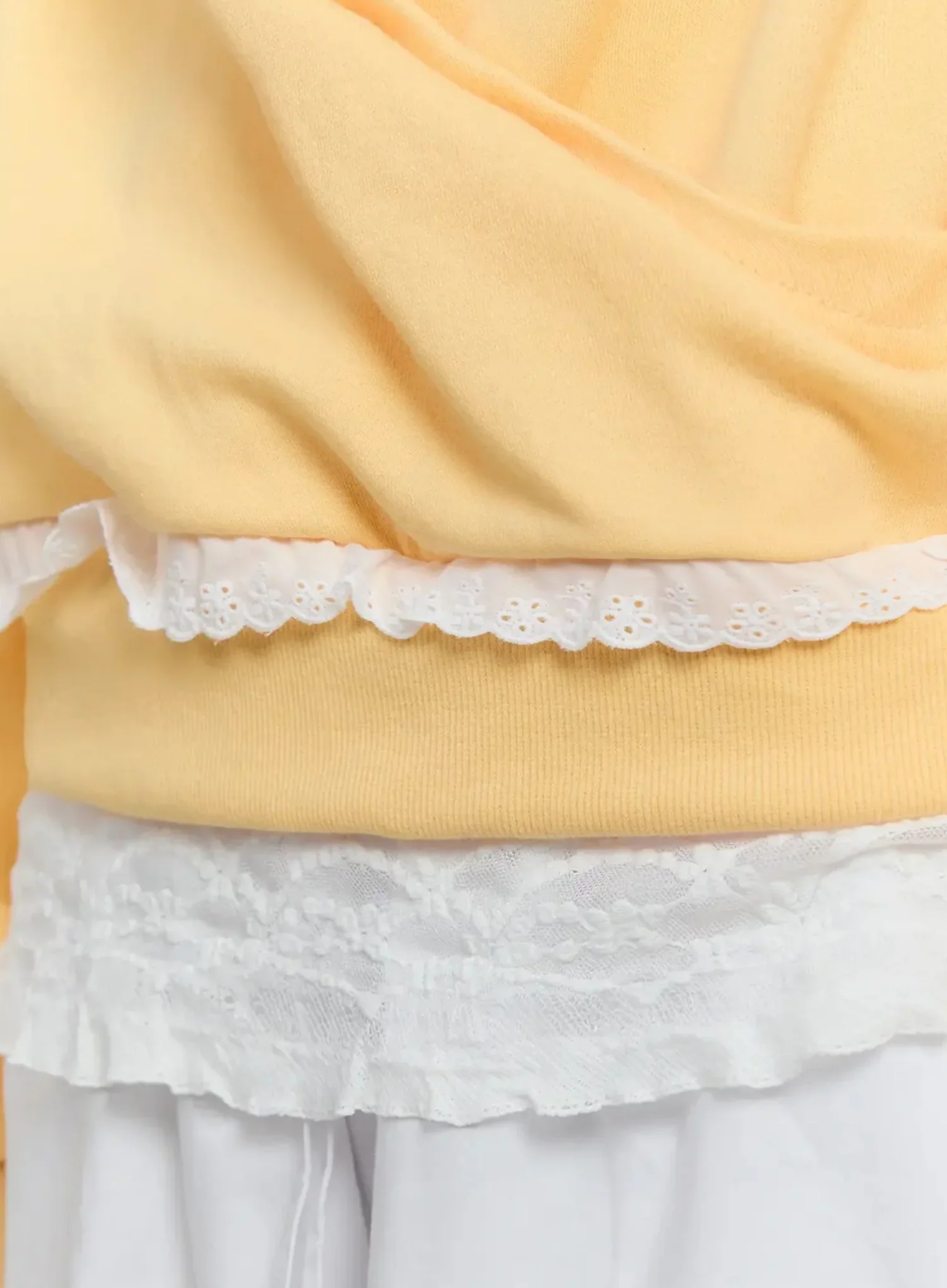 Frilled Wrap Sweatshirt IM509 - Image 8
