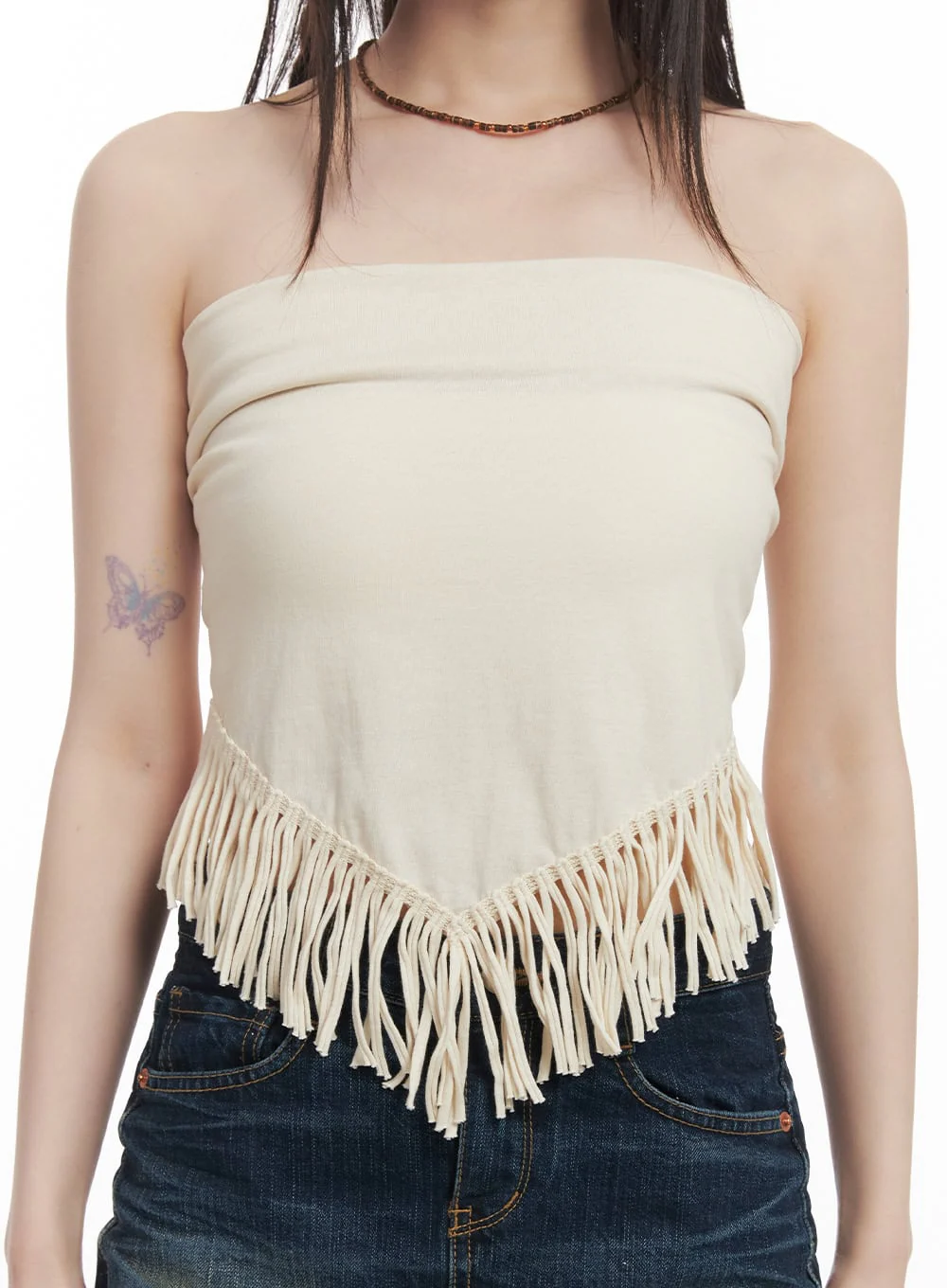 Fringe Tube Top CF518 - Image 5