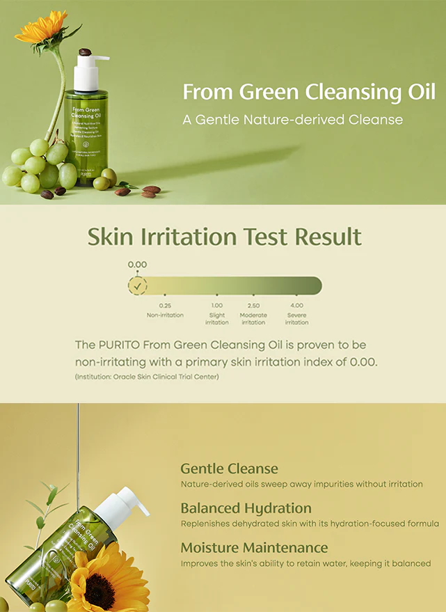 From Green Cleansing Oil (Set) (400ml) - Image 2