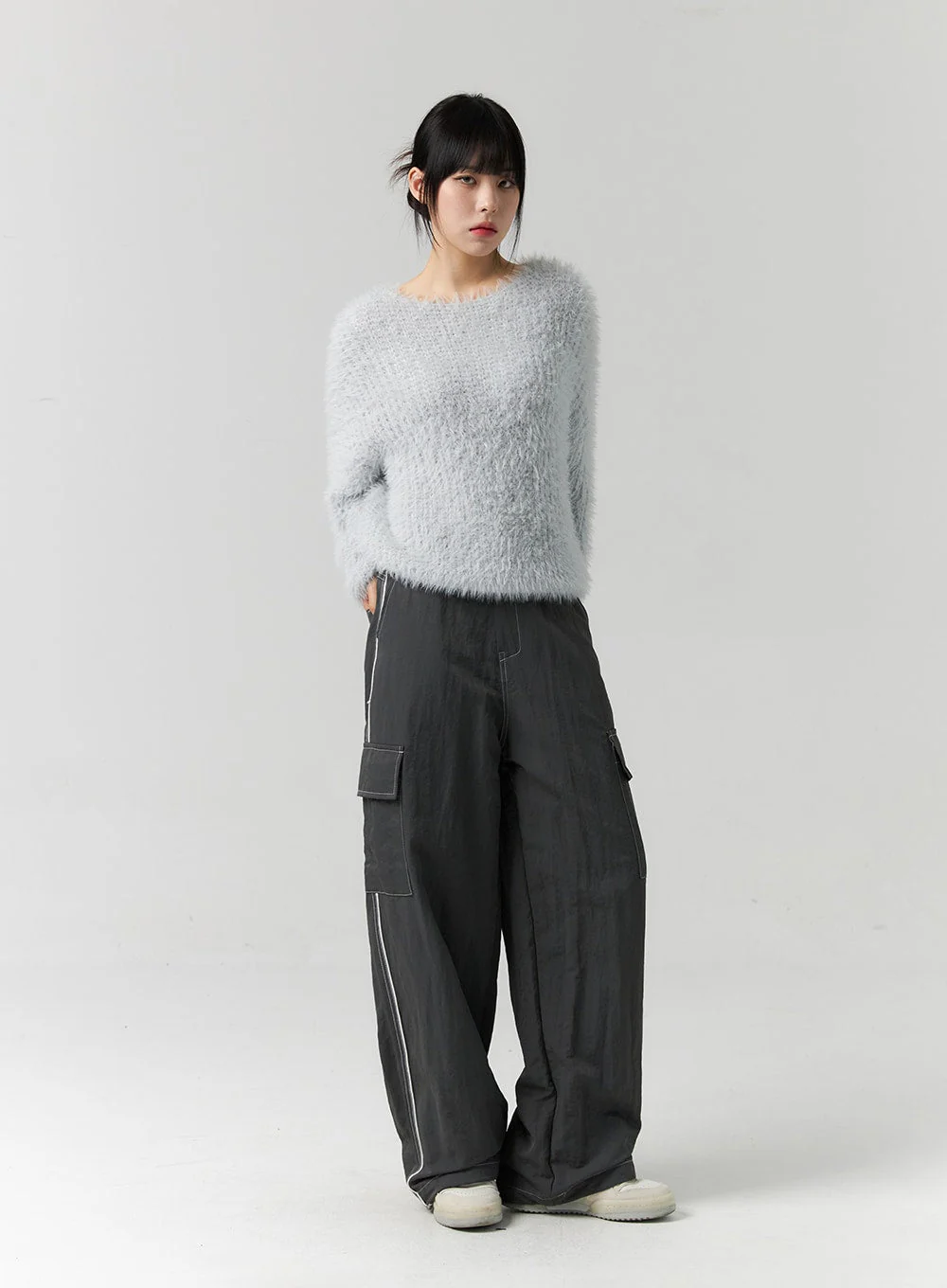 Fuzzy Knit Sweater CS313 - Image 12