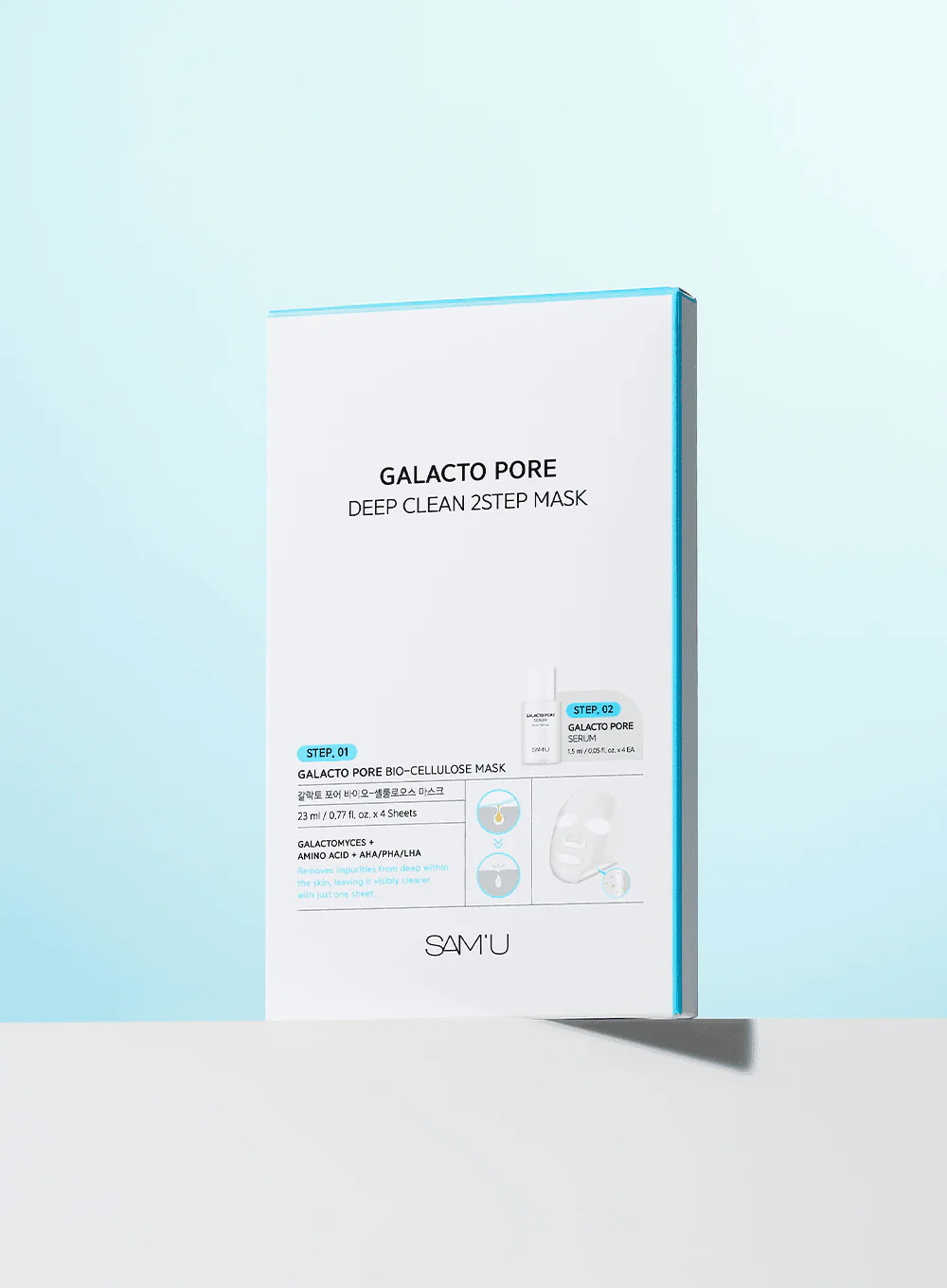 Galacto Pore Deep Clean 2 Step Mask (23ml, 4ea) - Image 5