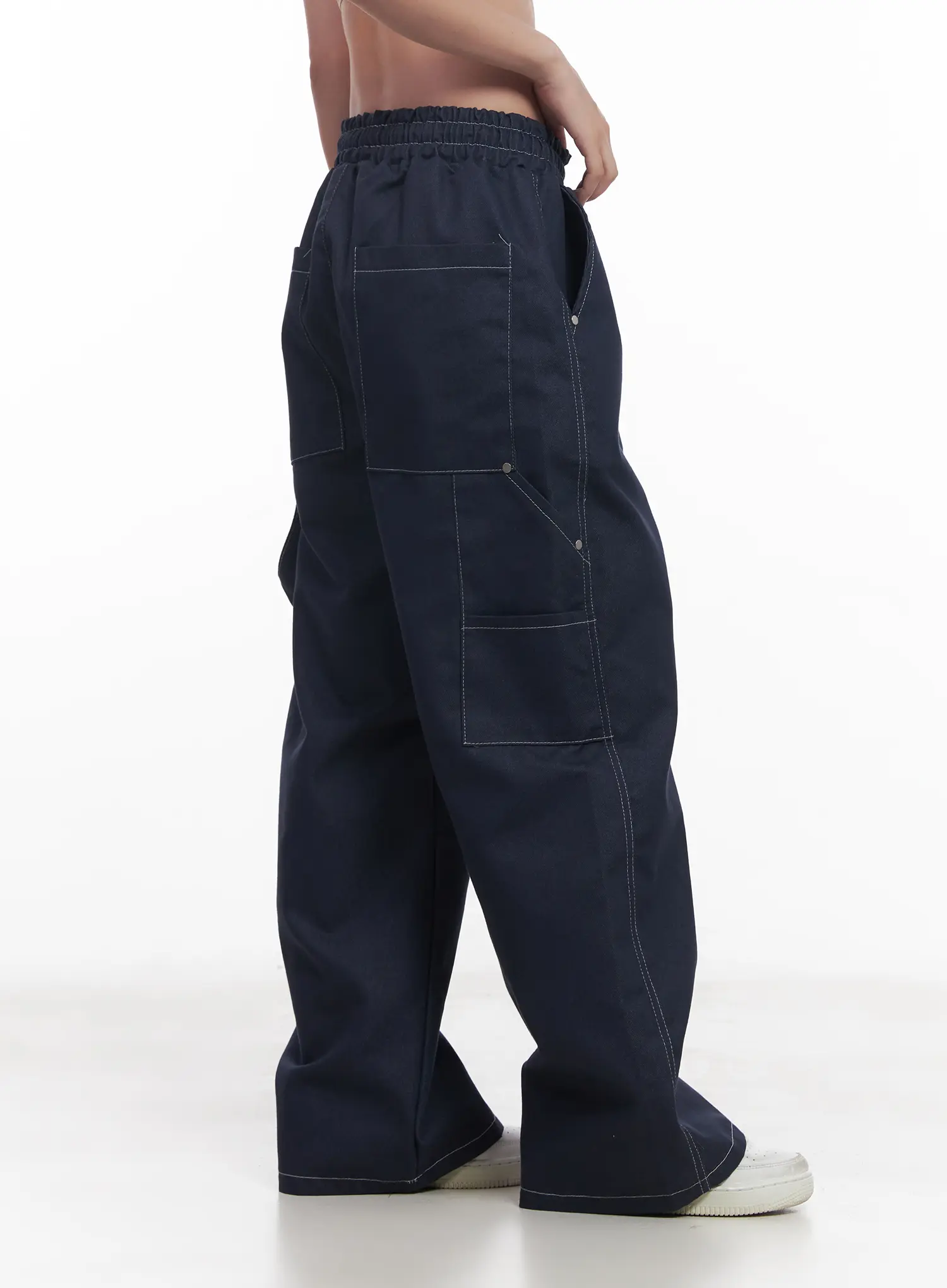 Gawon Carpenter Wide-Leg Jeans CU517 - Image 5