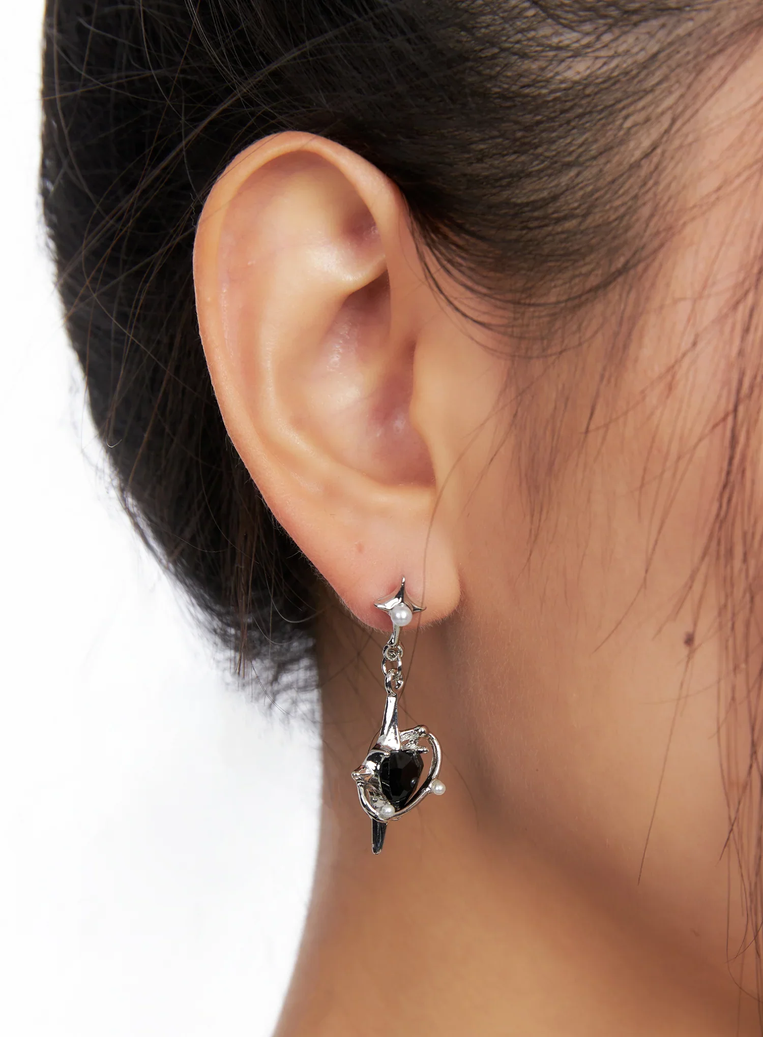 Gothic Cubic Drop Earrings CO514