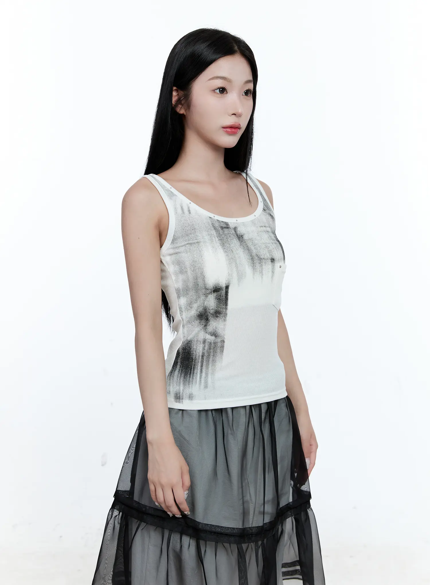 Gradient Ribbed Tank Top CG507 - Image 9