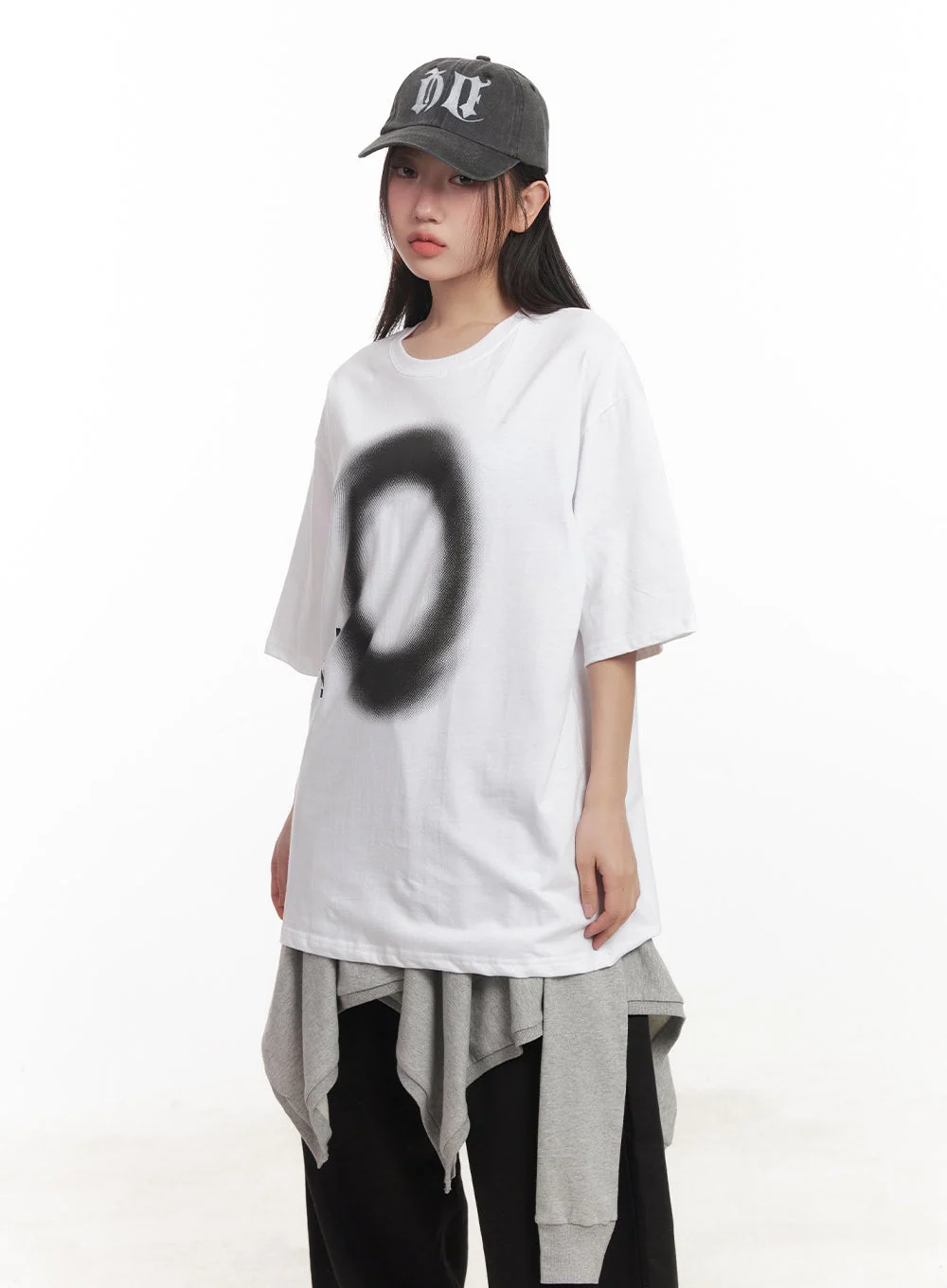 Graffiti Oversize T-Shirt CA521 - Image 2