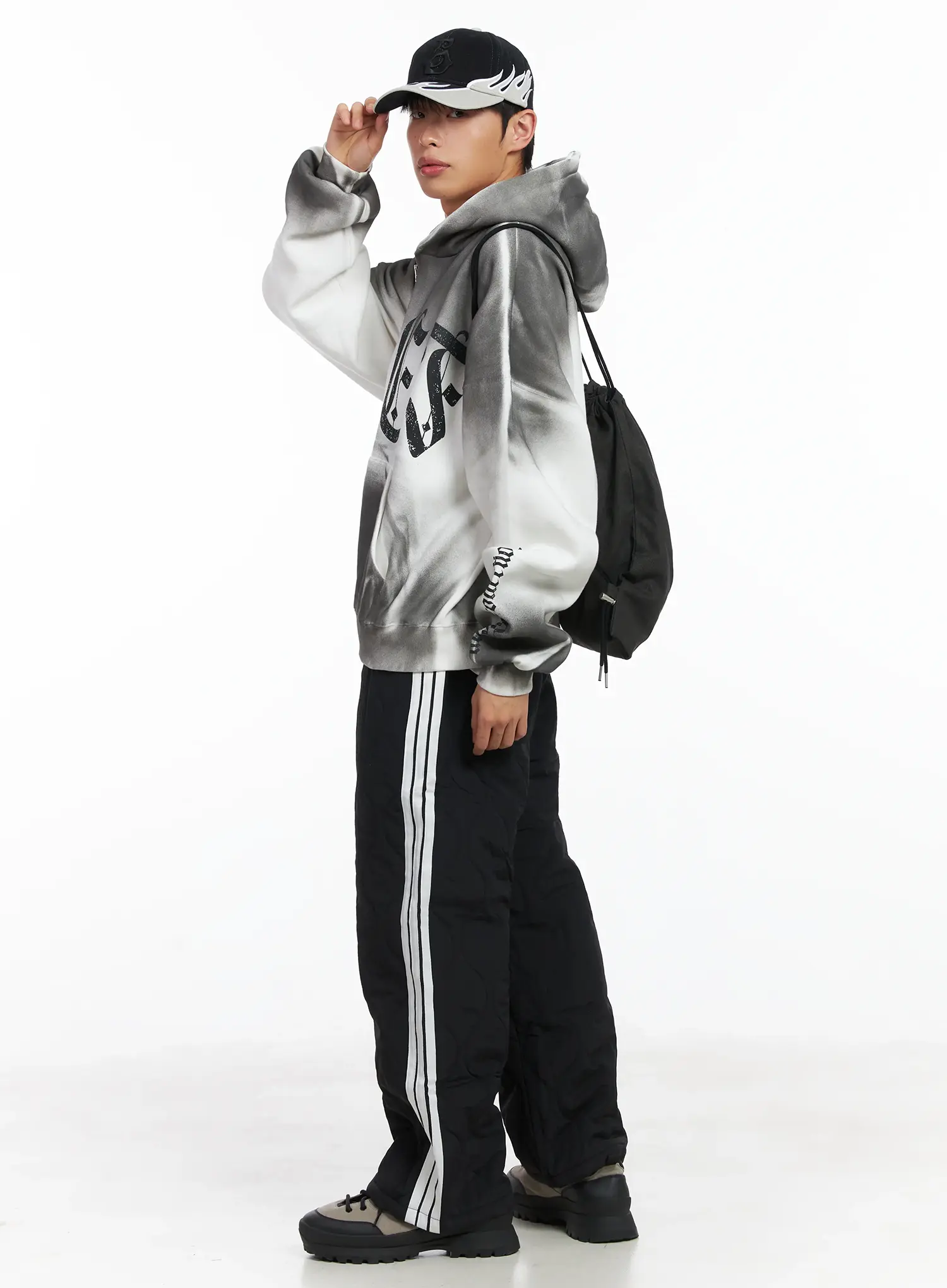 Graffiti Style Graphic Hoddie ID515