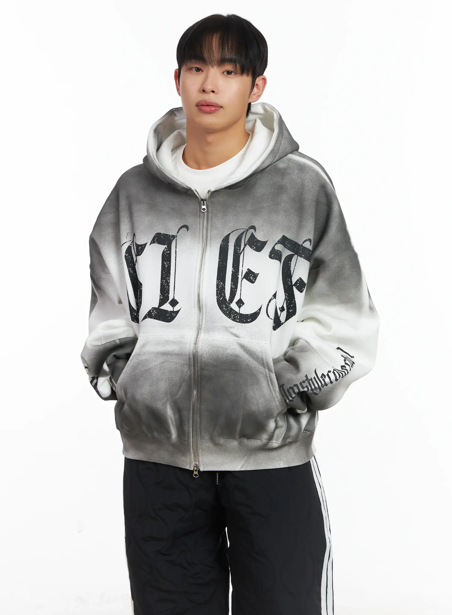 Graffiti Style Graphic Hoddie ID515 - Image 6