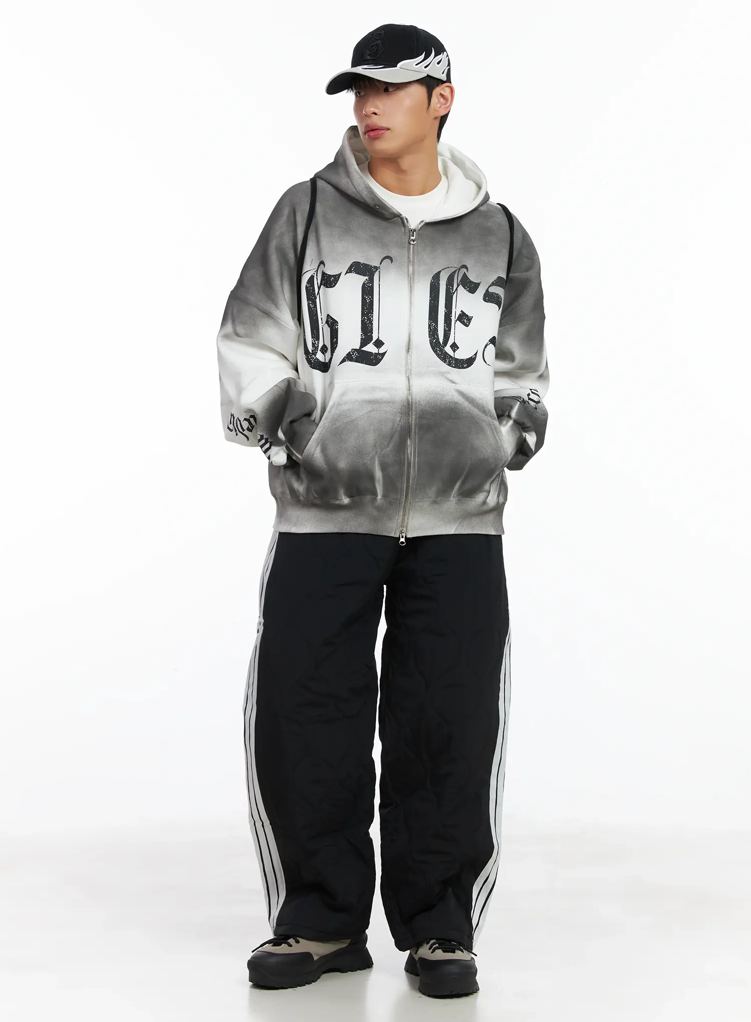 Graffiti Style Graphic Hoddie ID515 - Image 8