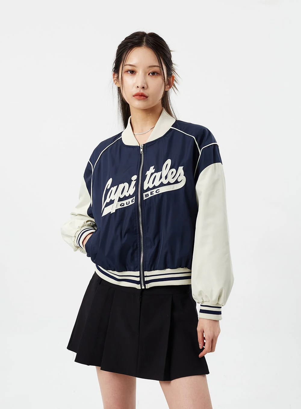 Graphic Bomber Jacket CM308 - Image 5