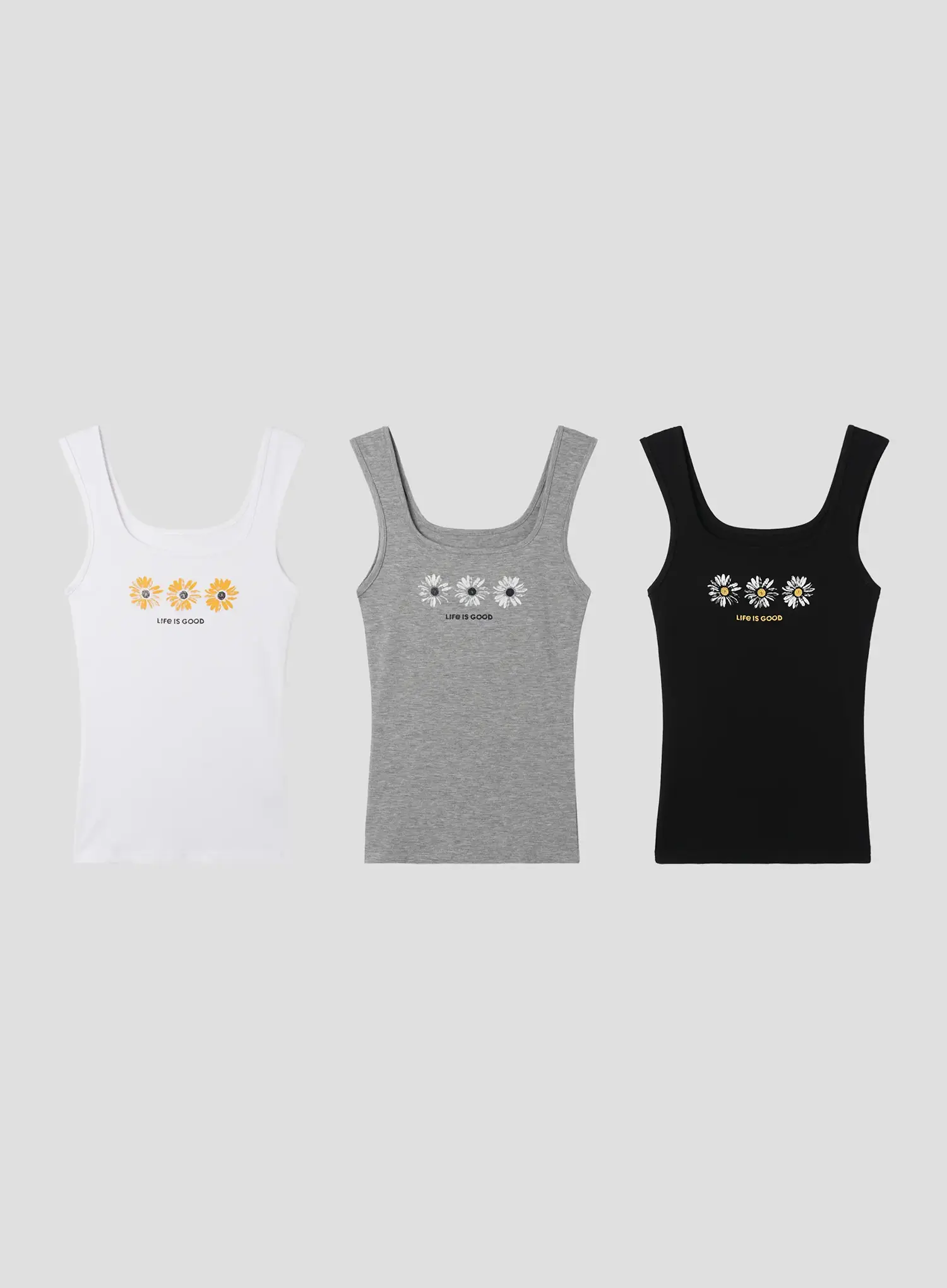 Graphic Cotton Tank Top IU526 - Image 2