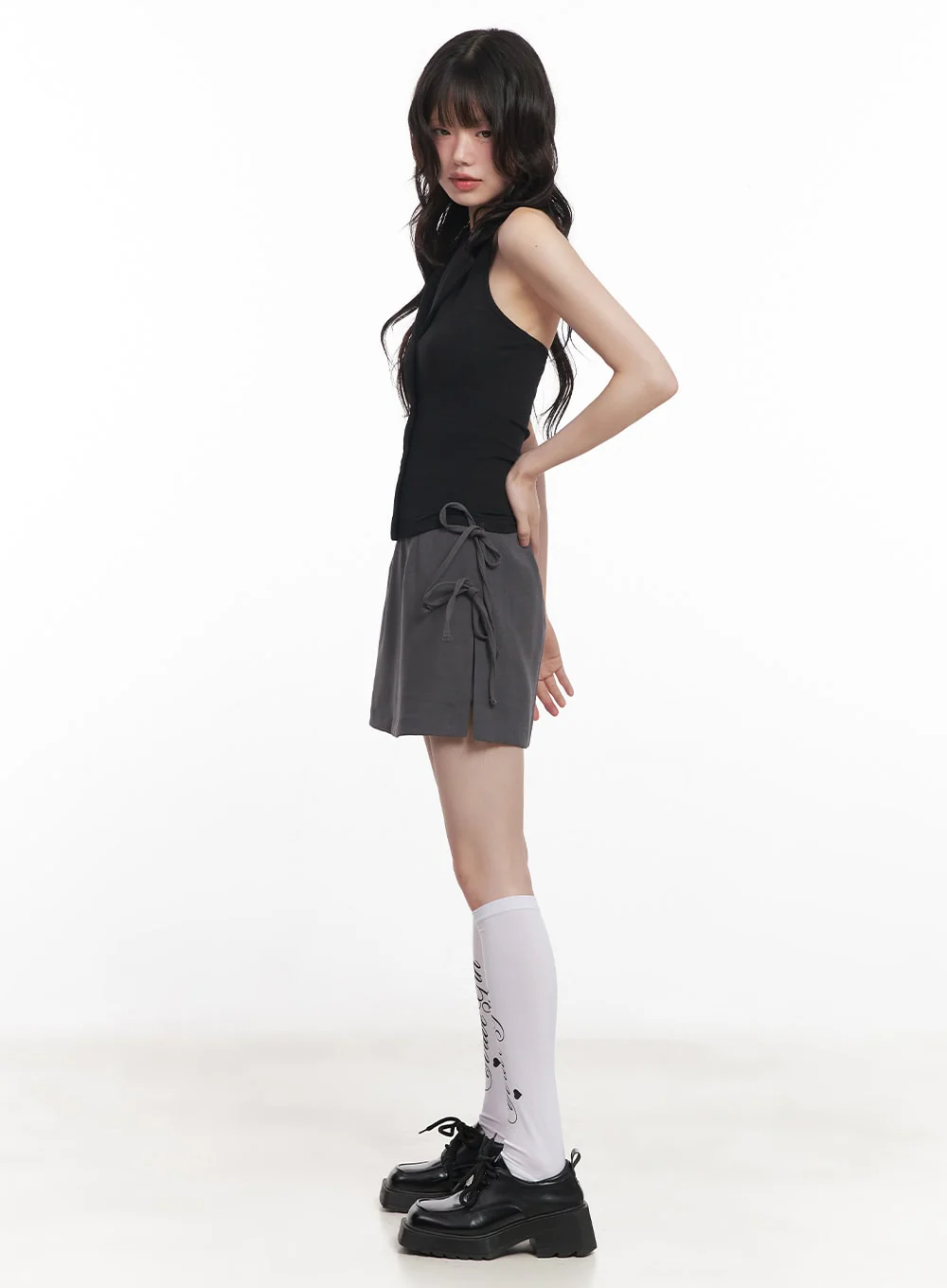 Graphic Knee-High Socks CY521 - Image 4