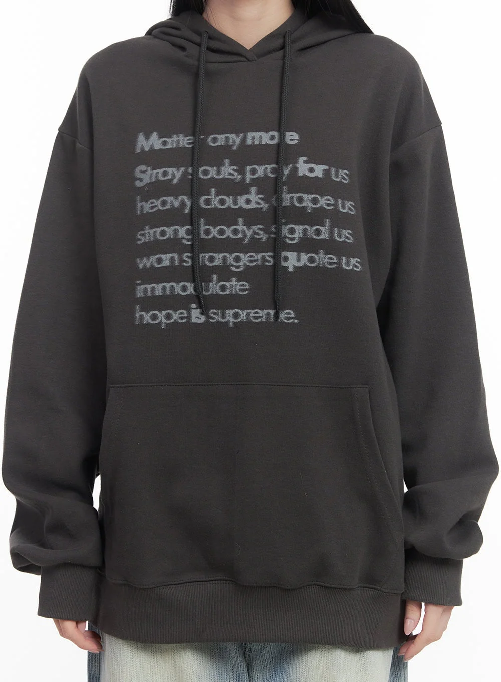 Graphic Oversized Hoodie CF514 - Image 4