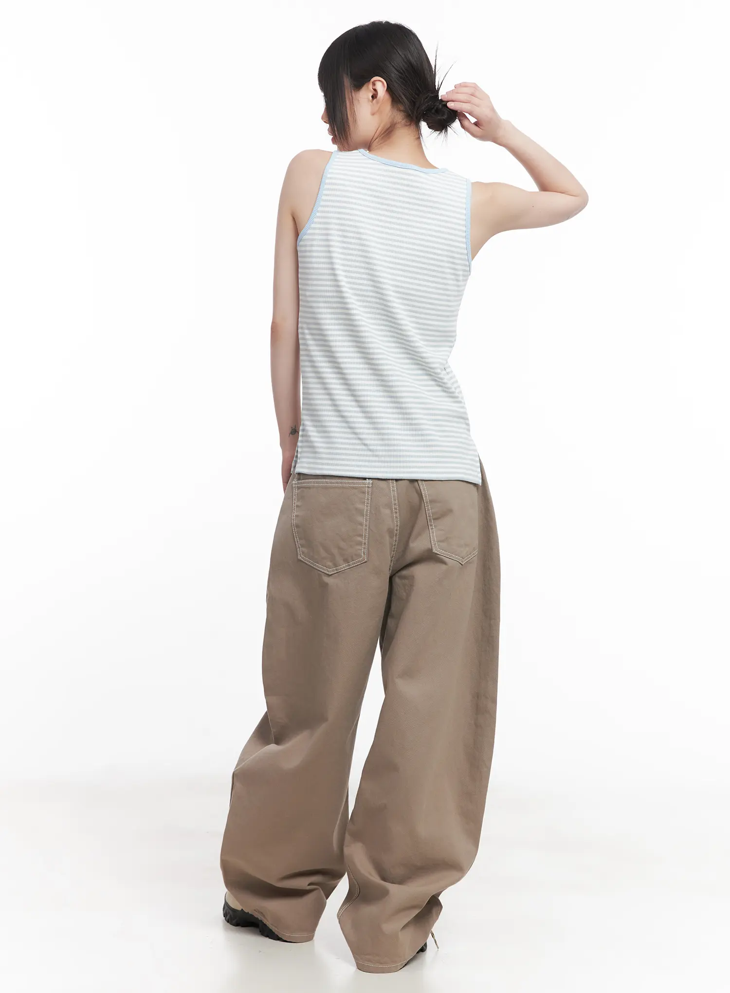 Graphic Relaxed-Fit Tank Top CU518 - Image 5