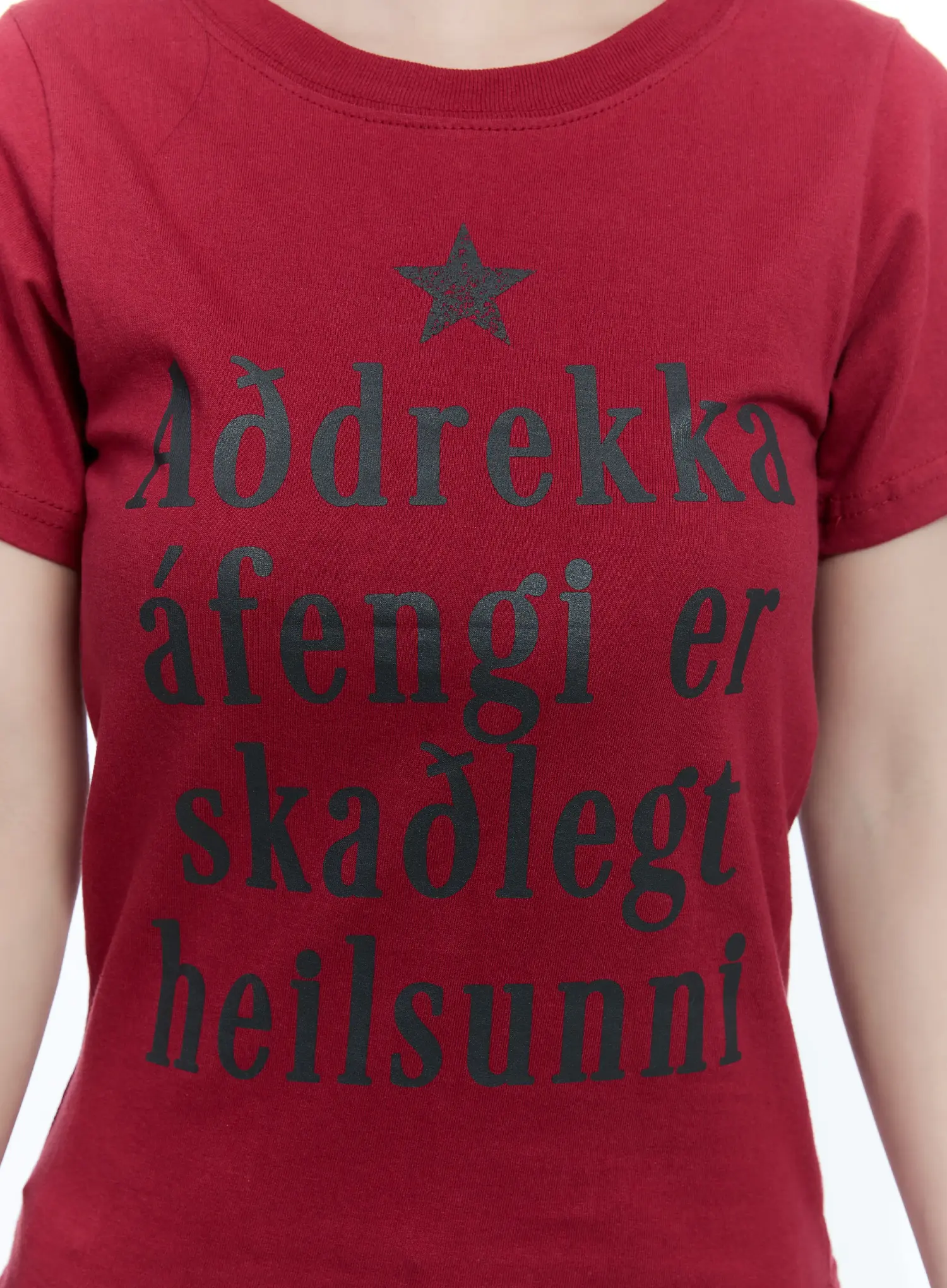 Graphic Semi-Crop Tee CG501 - Image 3