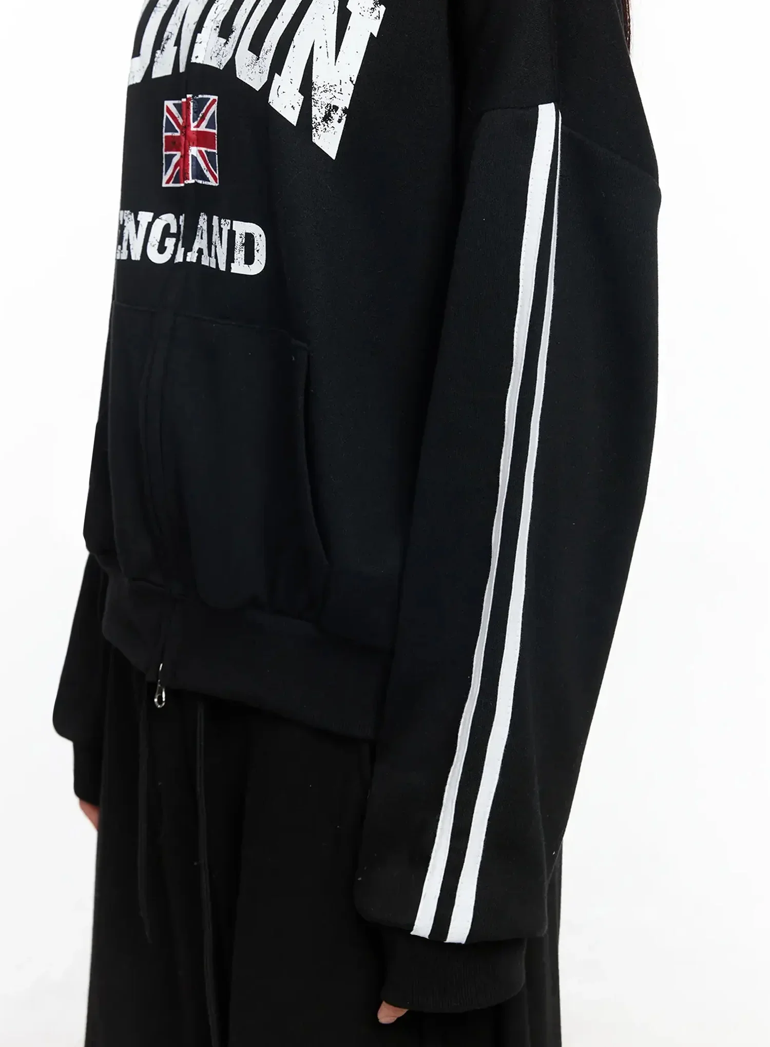 Graphic Zip Up Jacket IM504 - Image 8