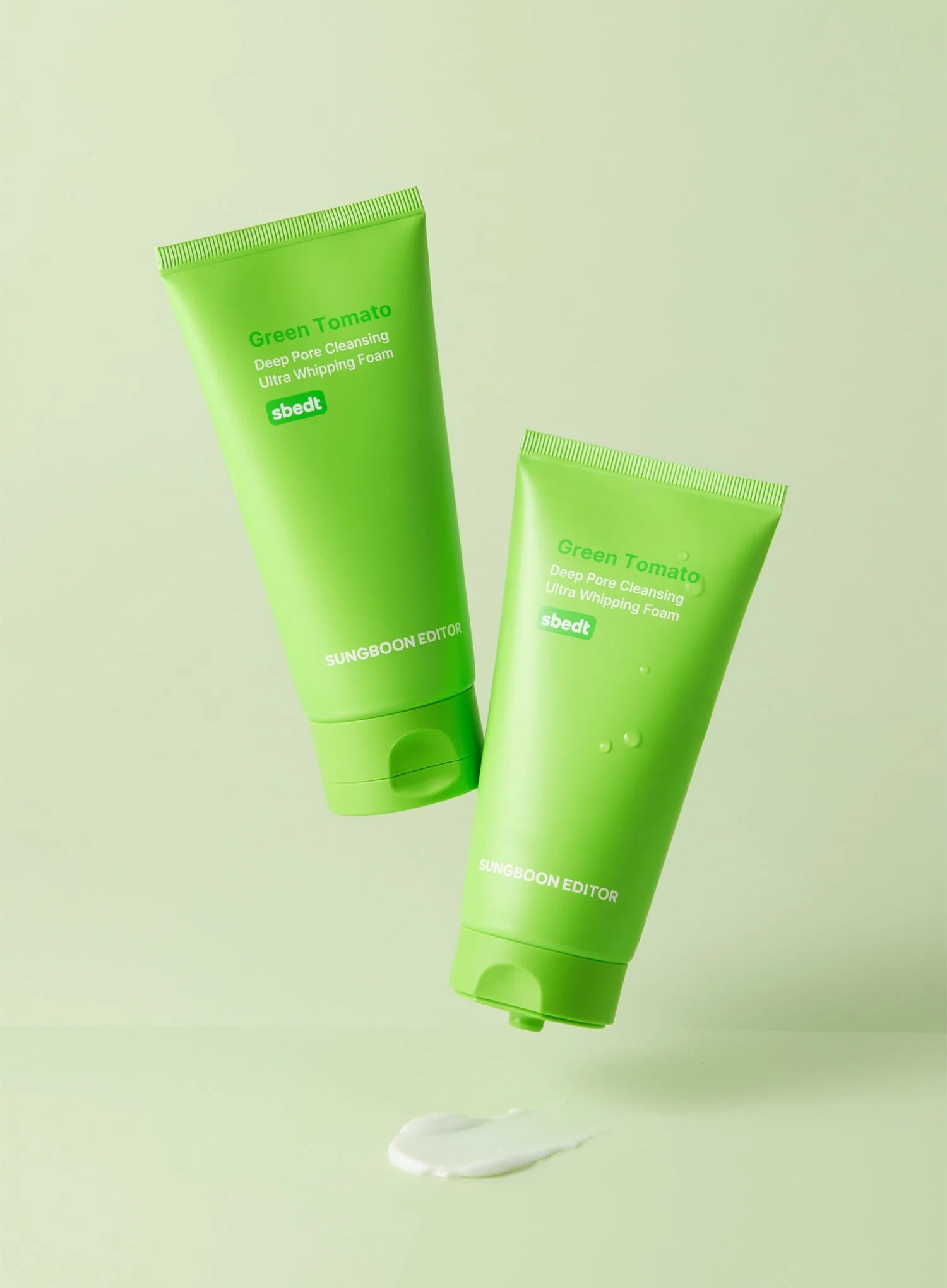 Green Tomato Deep Pore Cleansing Ultra Whipping Foam (120g) - Image 6