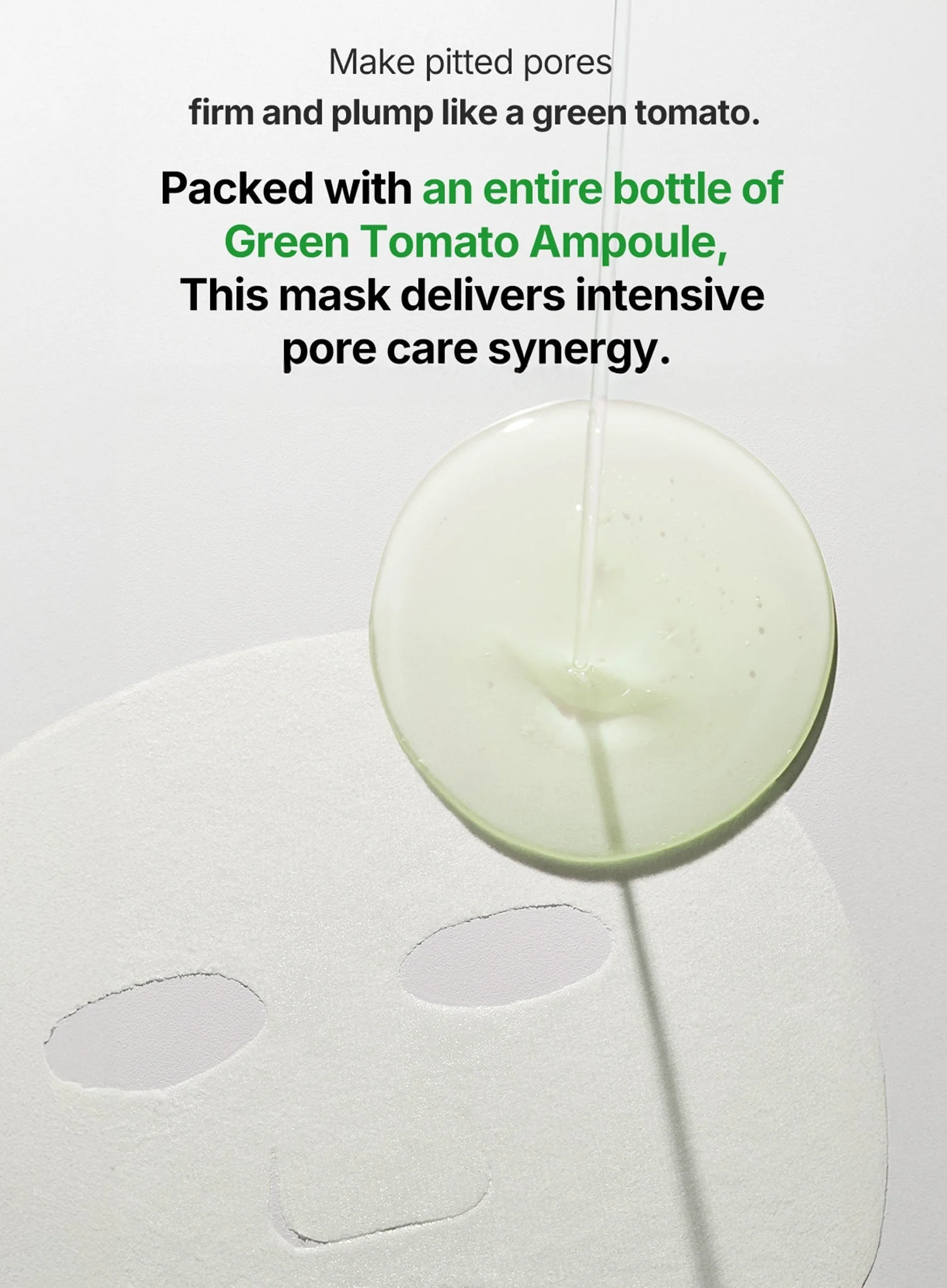 Green Tomato NMN Pore Minimizing Ampoule Mask (23g*10ea) - Image 6