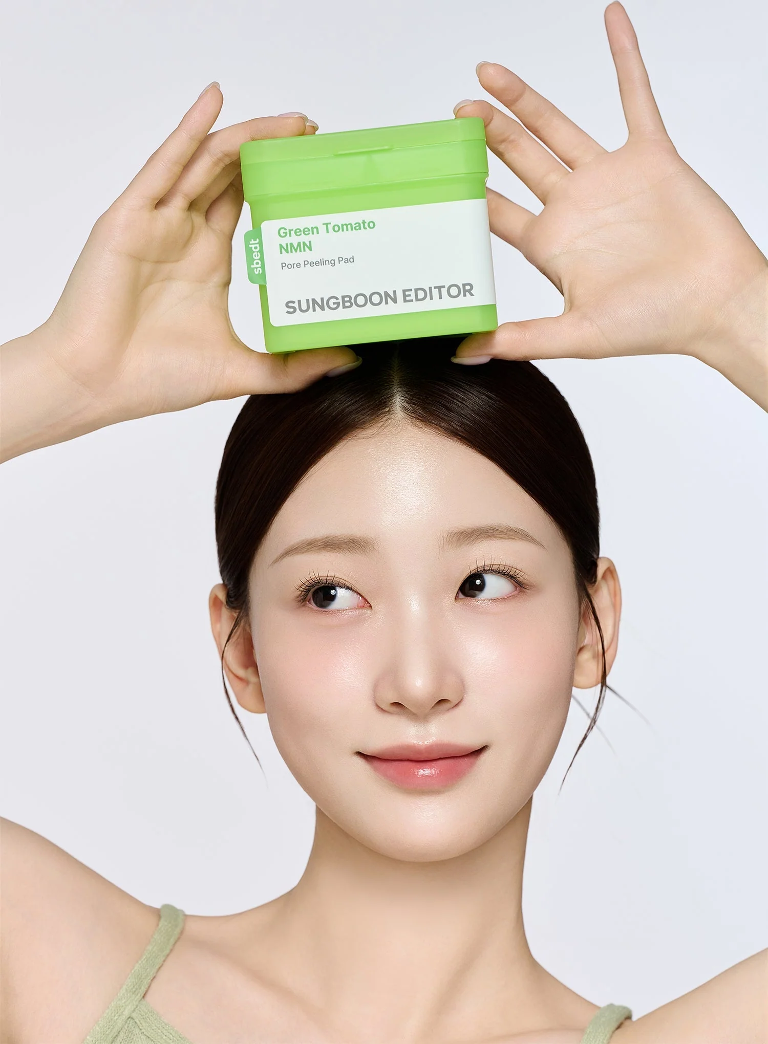 Green Tomato NMN Pore Peeling Pad (180ml) - Image 8