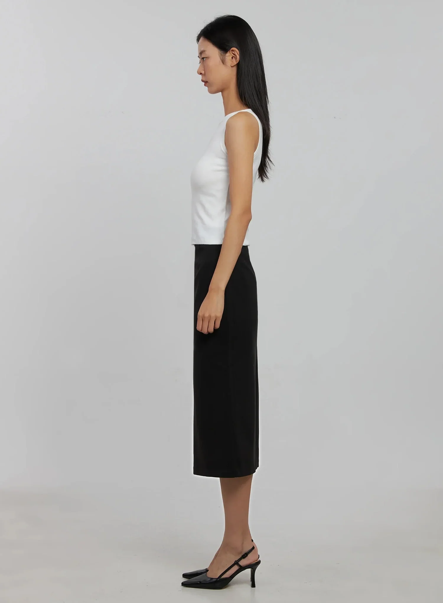 H-Line Long Skirt Belt Set IJ508 - Image 8