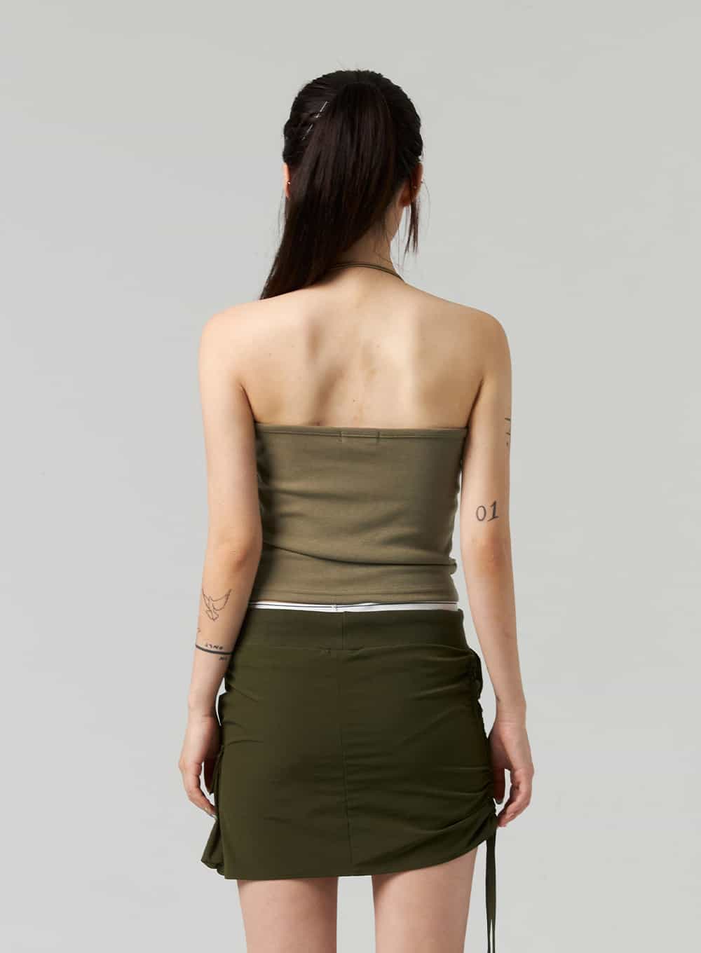 Halter Neck Basic Top CL324 - Image 6