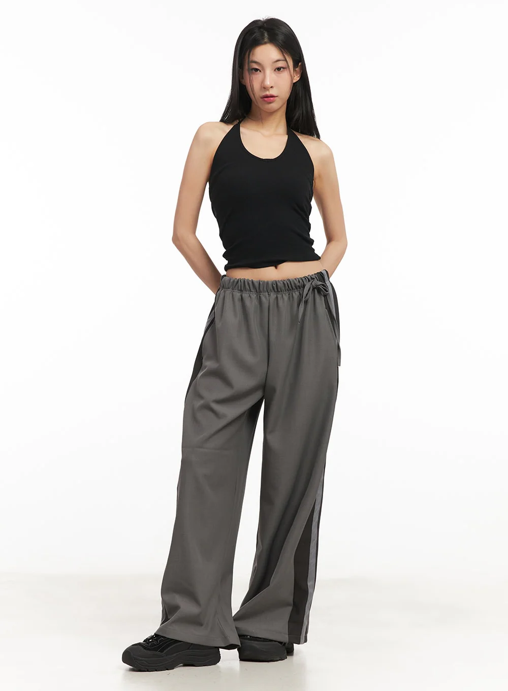 Halter-Neck Crop Tank Top CM503 - Image 2