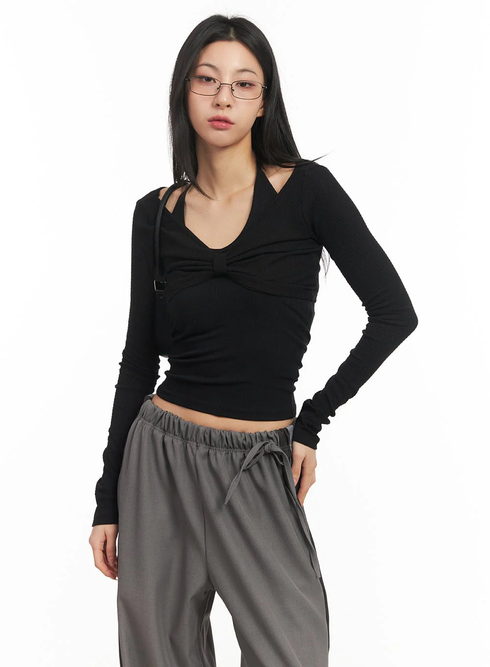 Halter-Neck Crop Tank Top CM503 - Image 8