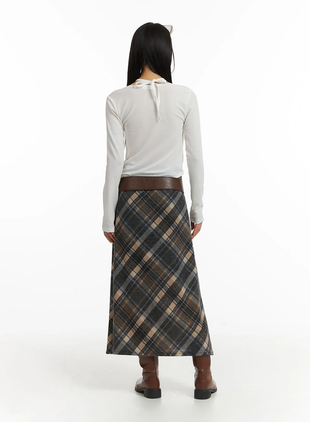 Halter Neck Long Sleeve Top CF401 - Image 7